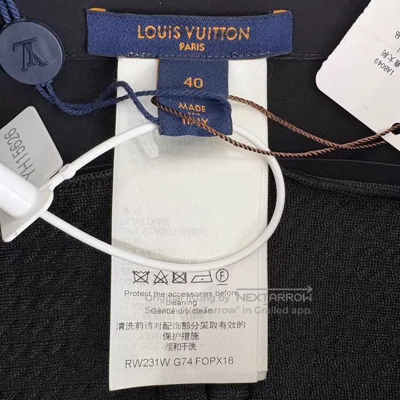 Louis Vuitton Louis Vuitton SS23 Black Casual Straight-Leg Flares pants Size 39" - 3 Thumbnail