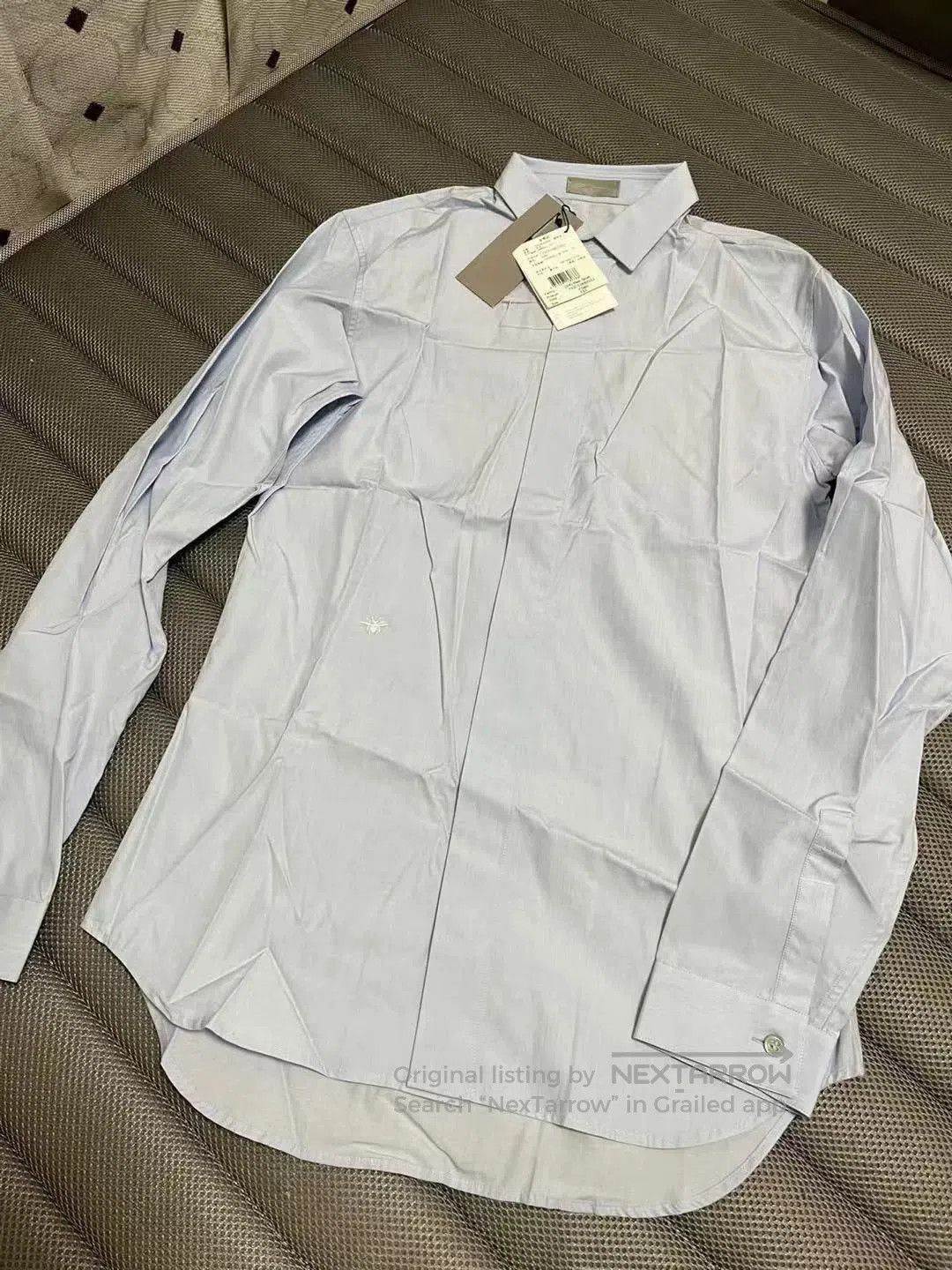 Dior dior embroidered bee long sleeve shirt. Size US S / EU 44-46 / 1 - 6 Thumbnail
