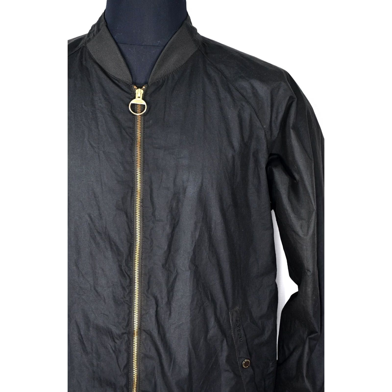Barbour Barbour Silsden Waxed Jacket Bomber Men's XL Barbour Silsden Waxed Jacket Bomber Jacket XL Men Brown Size US XL / EU 56 / 4 - 7 Thumbnail