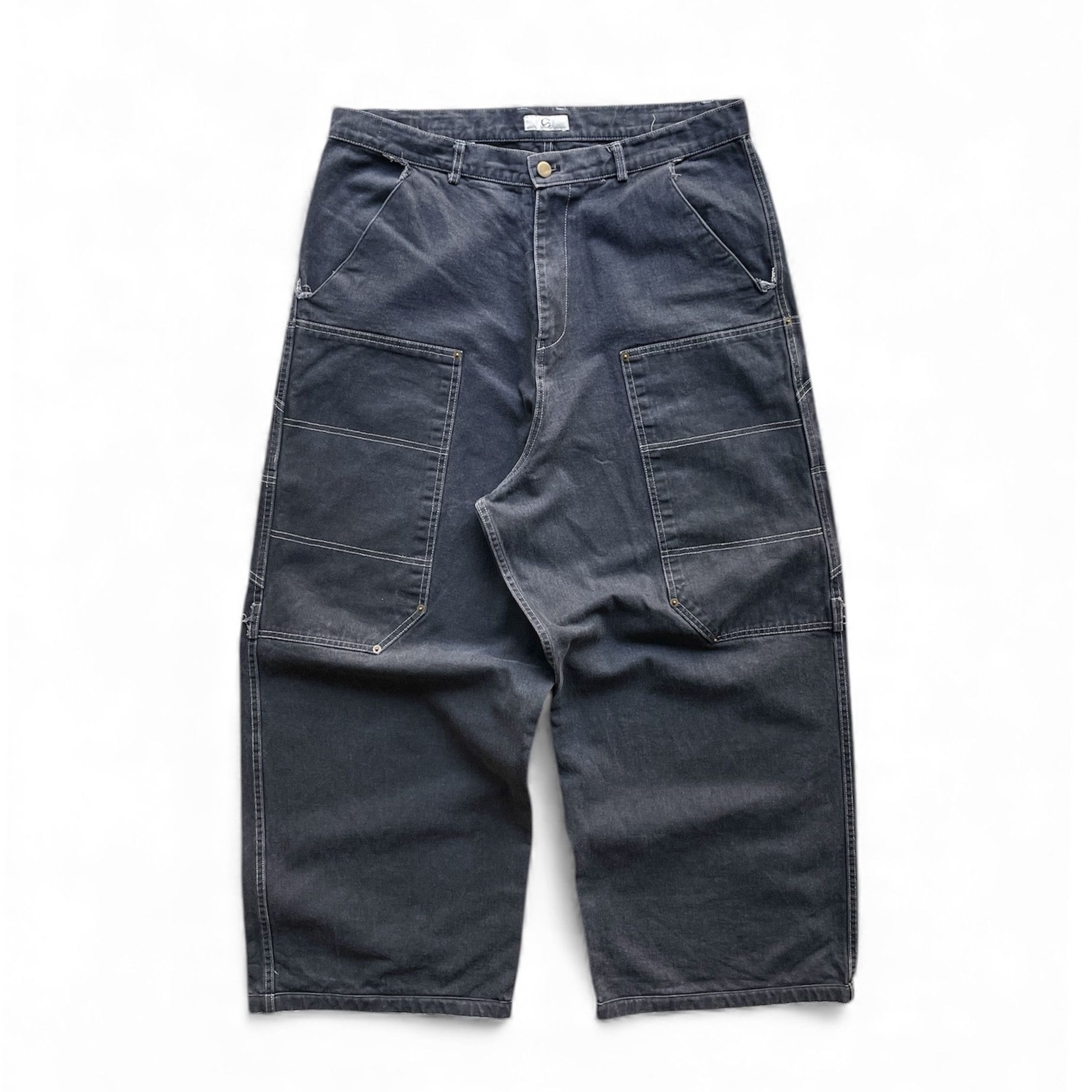 Baggy skater hiphop work carpenter pants
