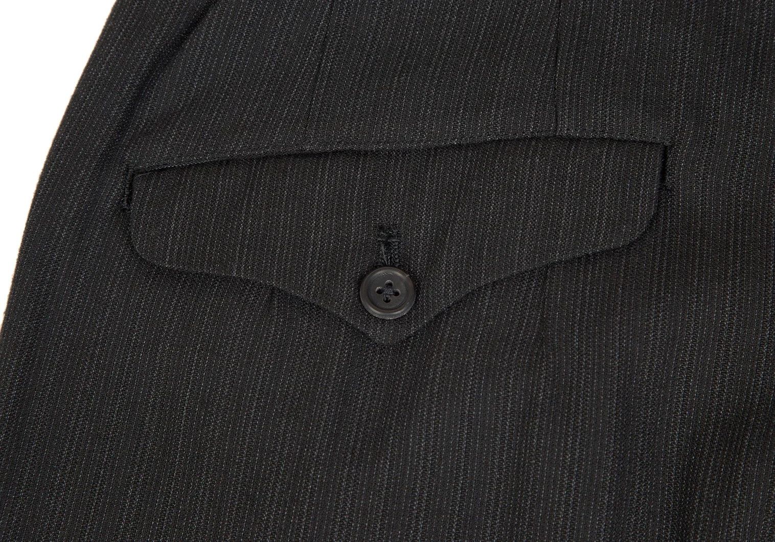 Yohji Yamamoto Yohji Yamamoto Suspenders Decorated Pinstripe Pants Size US 38 / EU 54 - 11 Thumbnail