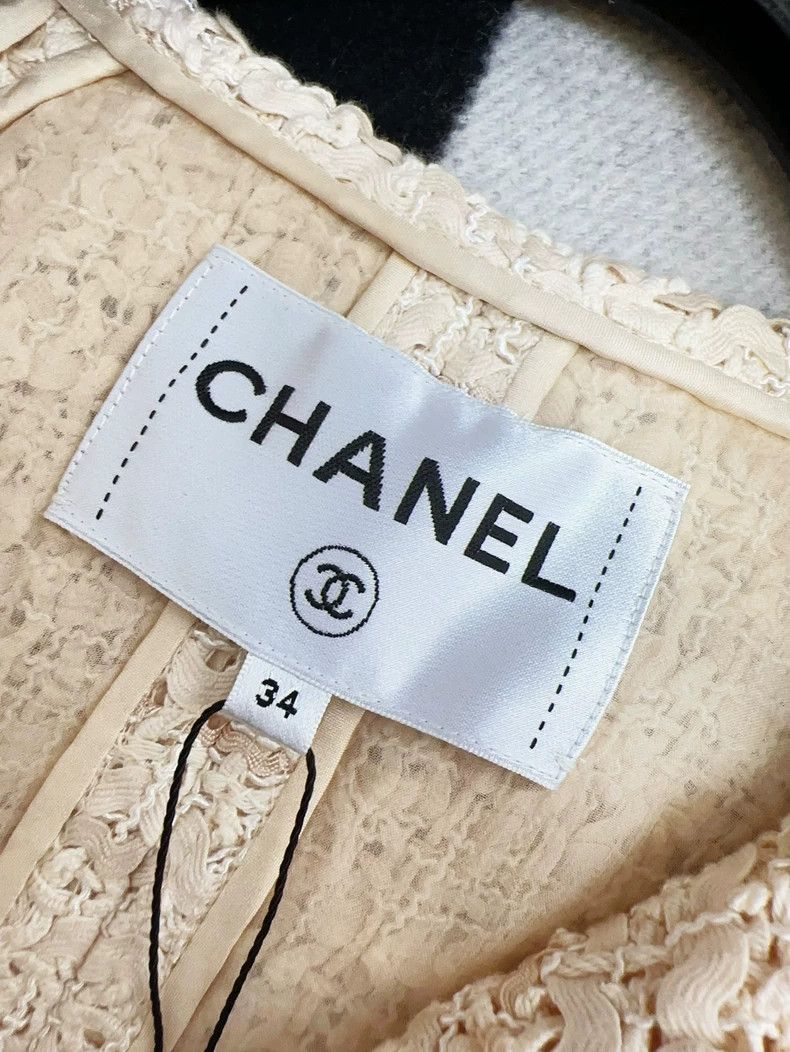 Chanel Chanel Greek series beige tassel braided jacket Size XXS / US 00 / IT 34 - 6 Thumbnail