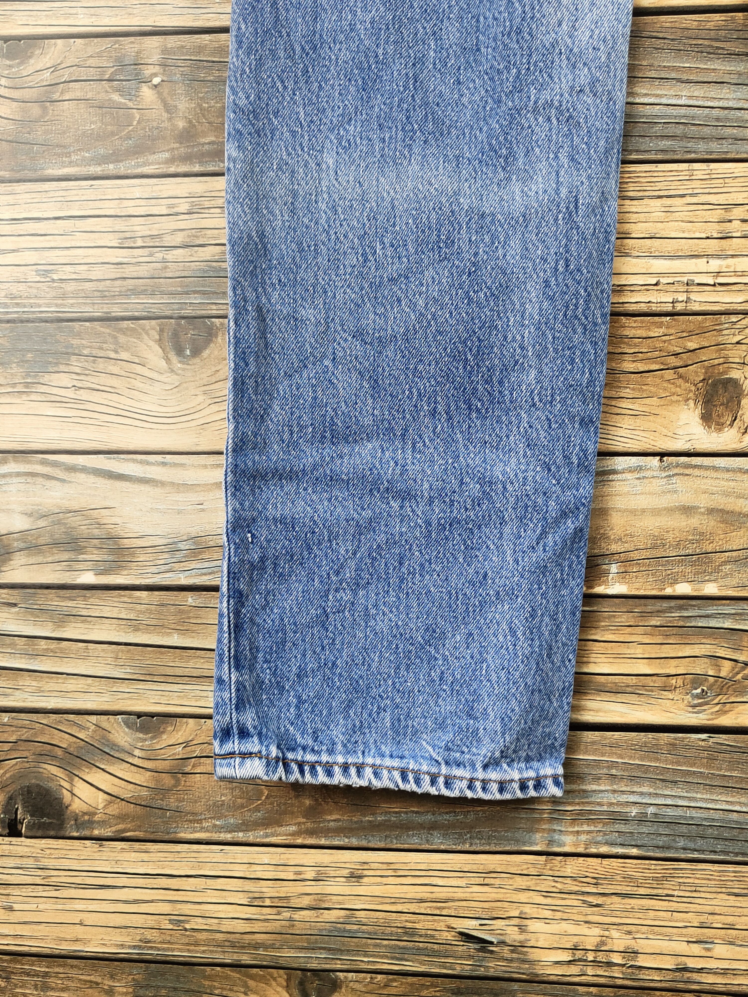 Levi's D 80' vintage levi's Blue Distressed Ripped Jeans #S2908 Size US 26 / EU 42 - 9 Thumbnail