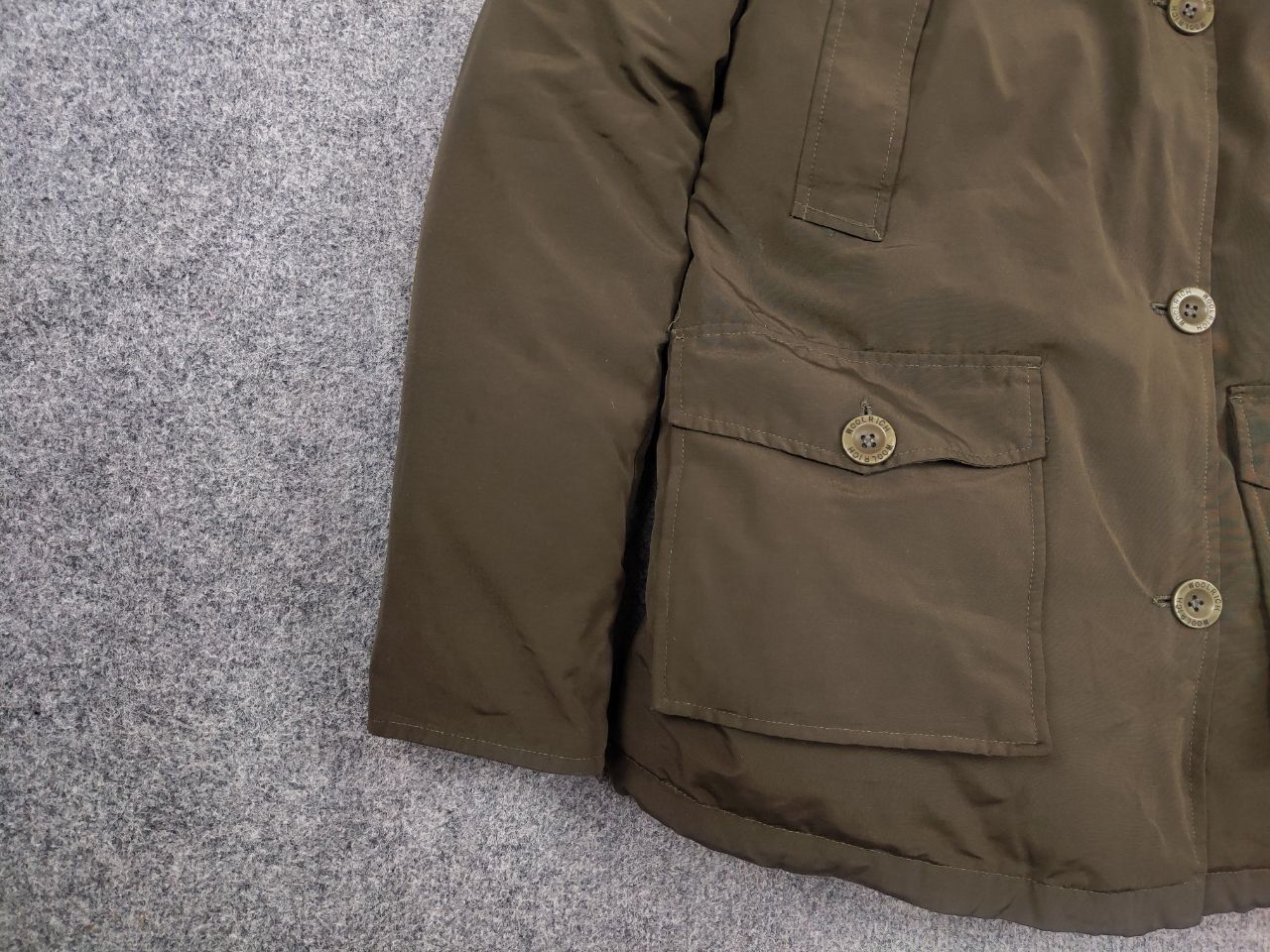 Woolrich Woolen Mills Woolrich Arctic Airforce 4 Pocket Parka Down Hooded Jacket Size M / US 6-8 / IT 42-44 - 5 Thumbnail
