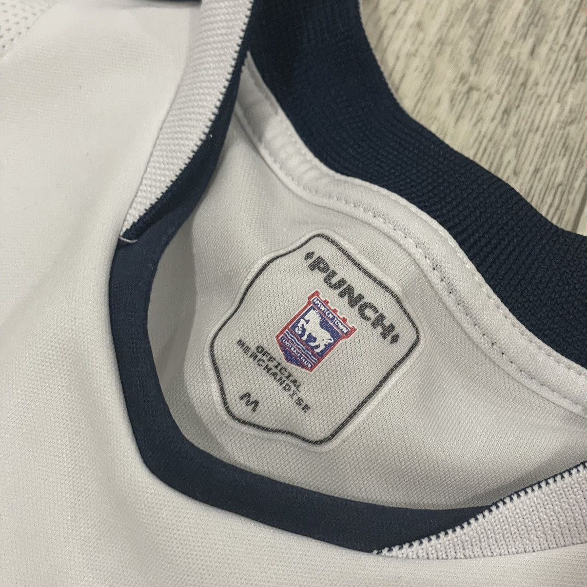 Vintage 90s Ipswich Town Punch Away Kit Vintage Soccer Jersey E - ON Size US M / EU 48-50 / 2 - 3 Thumbnail