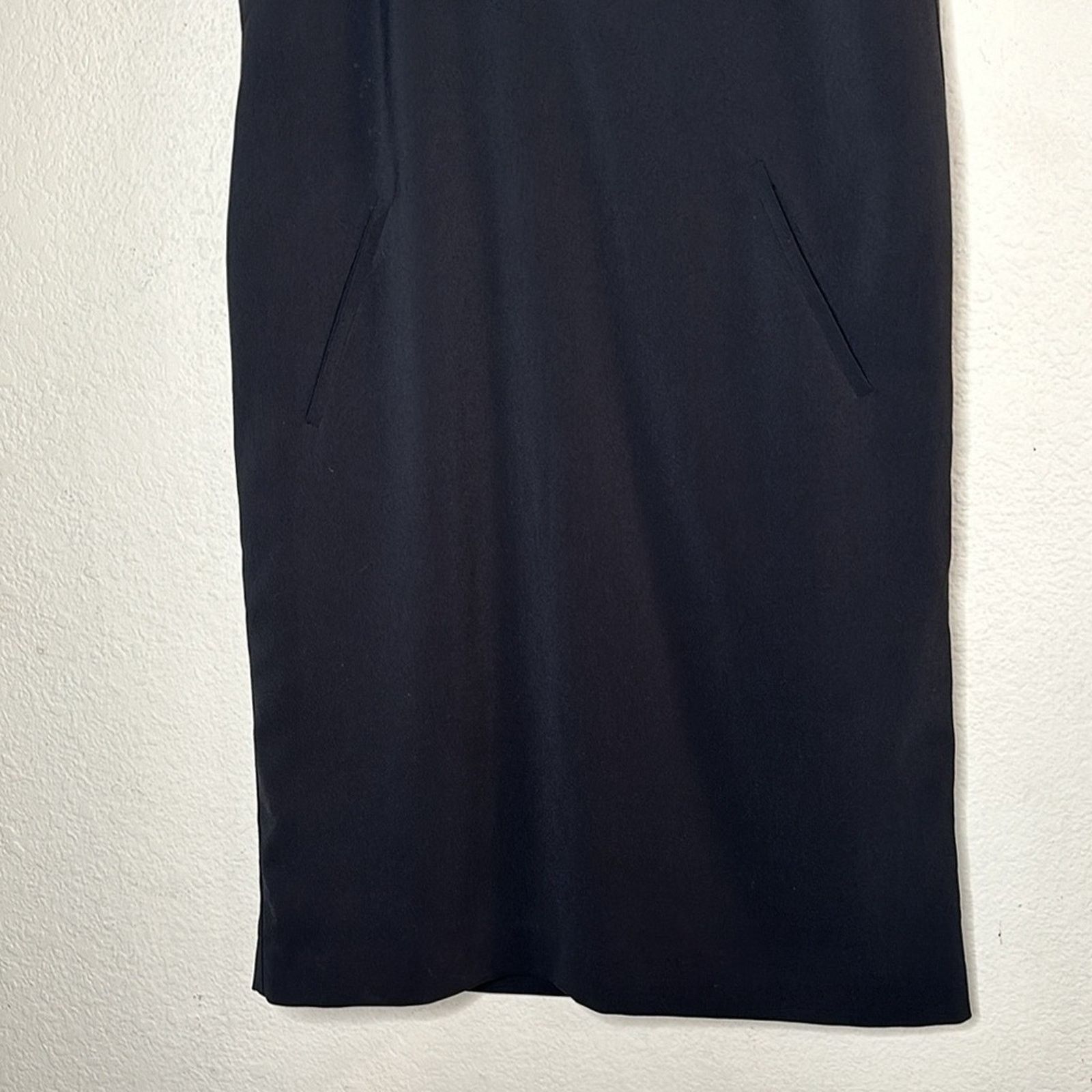Brochu Walker Brochu Walker Aude Shift Crepe Dress Minimalist Black Small Size S / US 4 / IT 40 - 6 Thumbnail