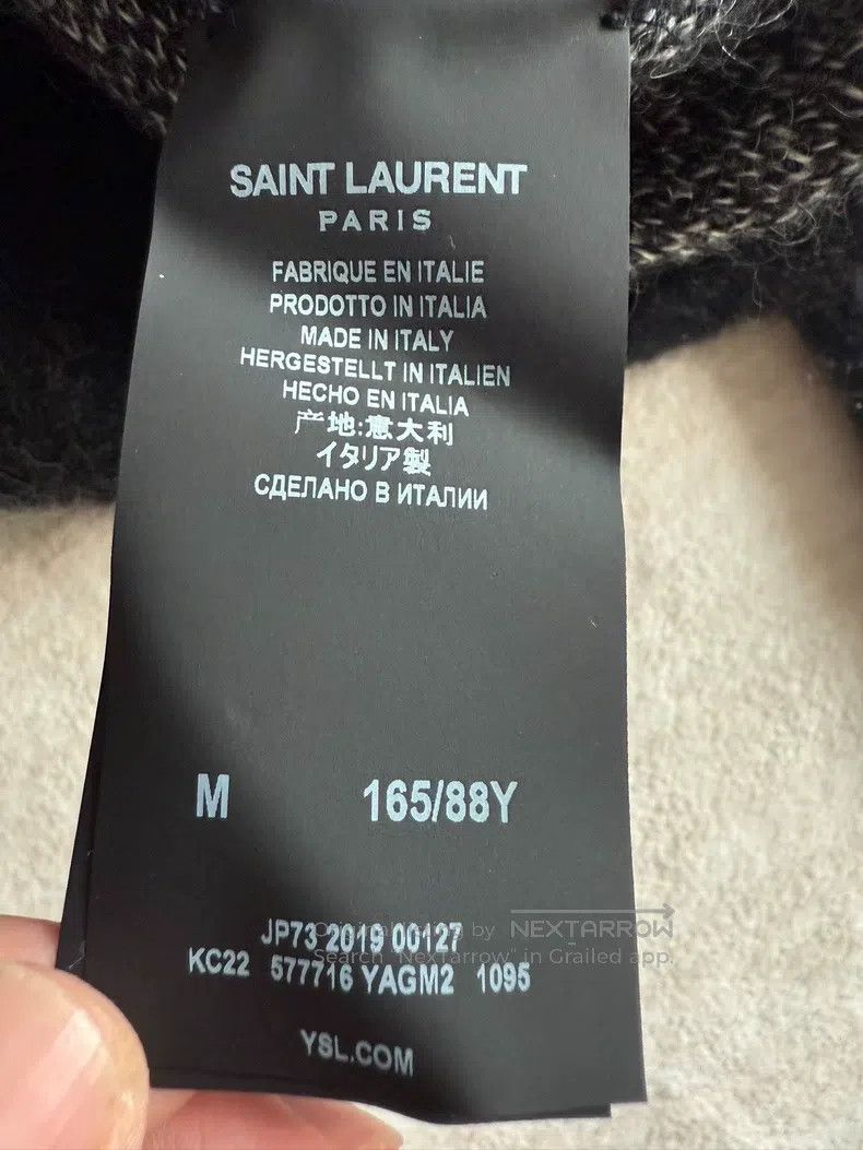 Saint Laurent Paris Saint Laurent Paris Star Sweater Size US M / EU 48-50 / 2 - 5 Thumbnail