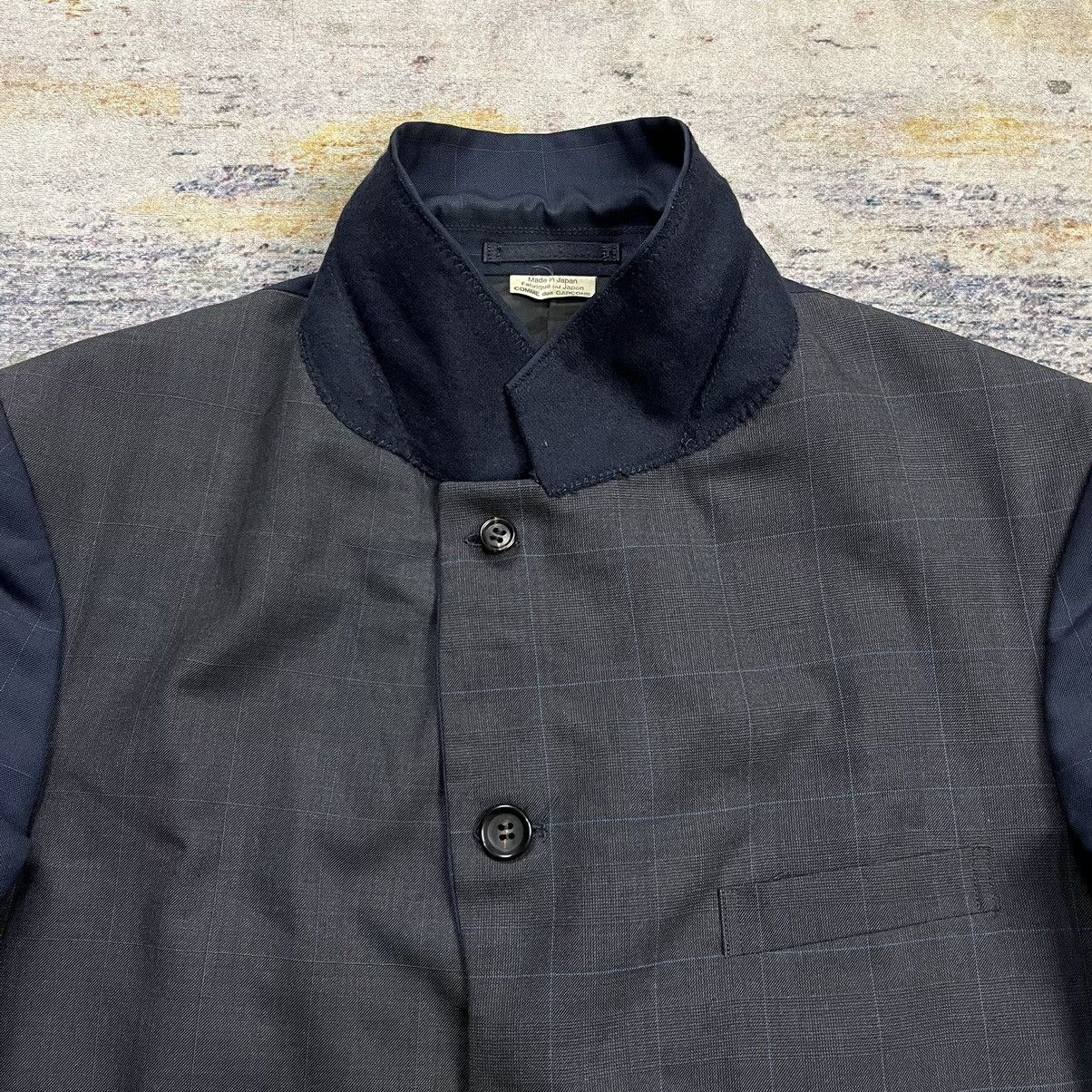 Comme des Garcons Homme Deux Comme des garcons homme deux ad 2019 two tone blazer size M Size 38R - 8 Thumbnail