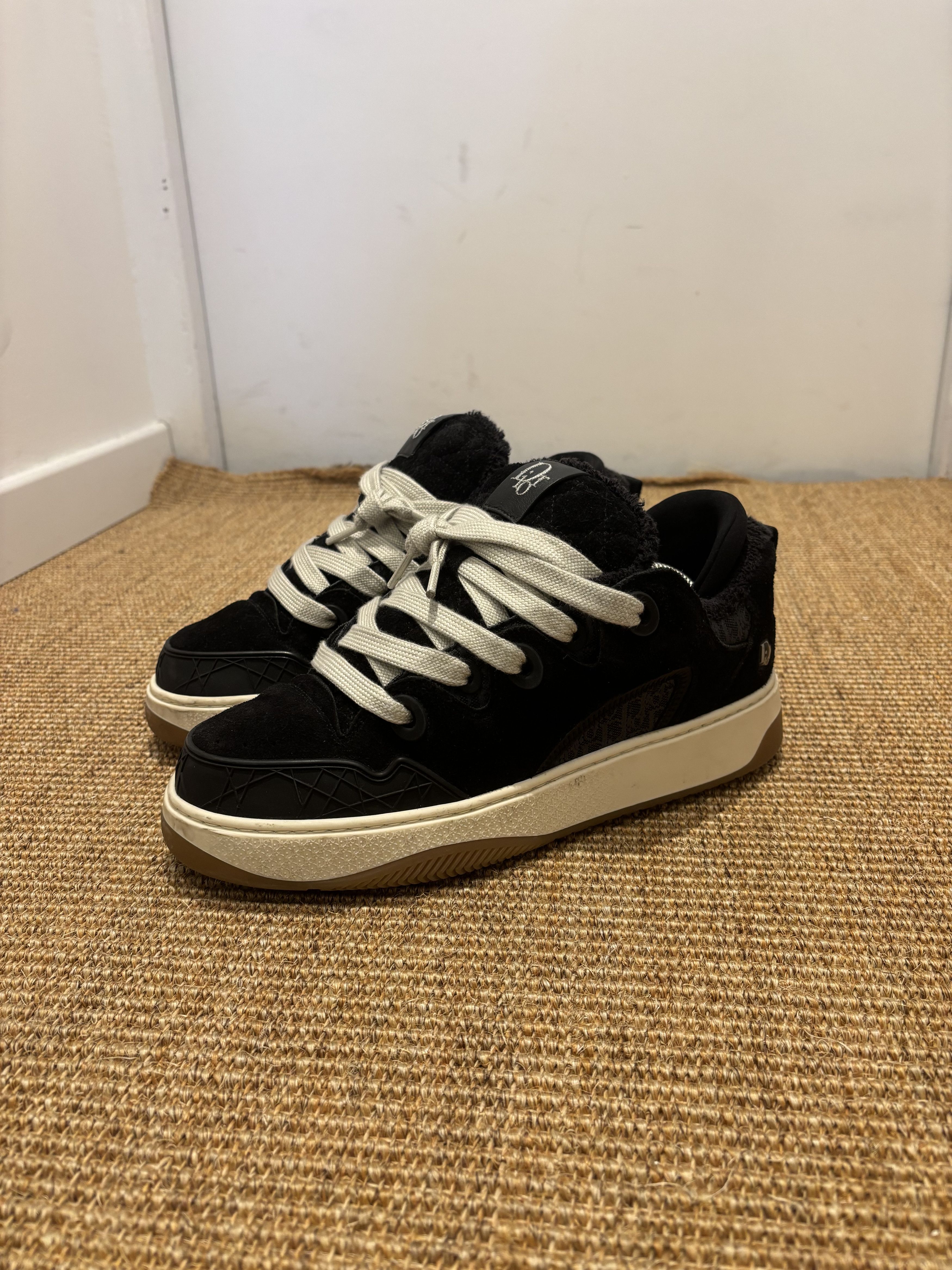 Dior Basket de luxe Dior B9S skater daim noir en tbe Size US 9 / EU 42 - 1 Thumbnail