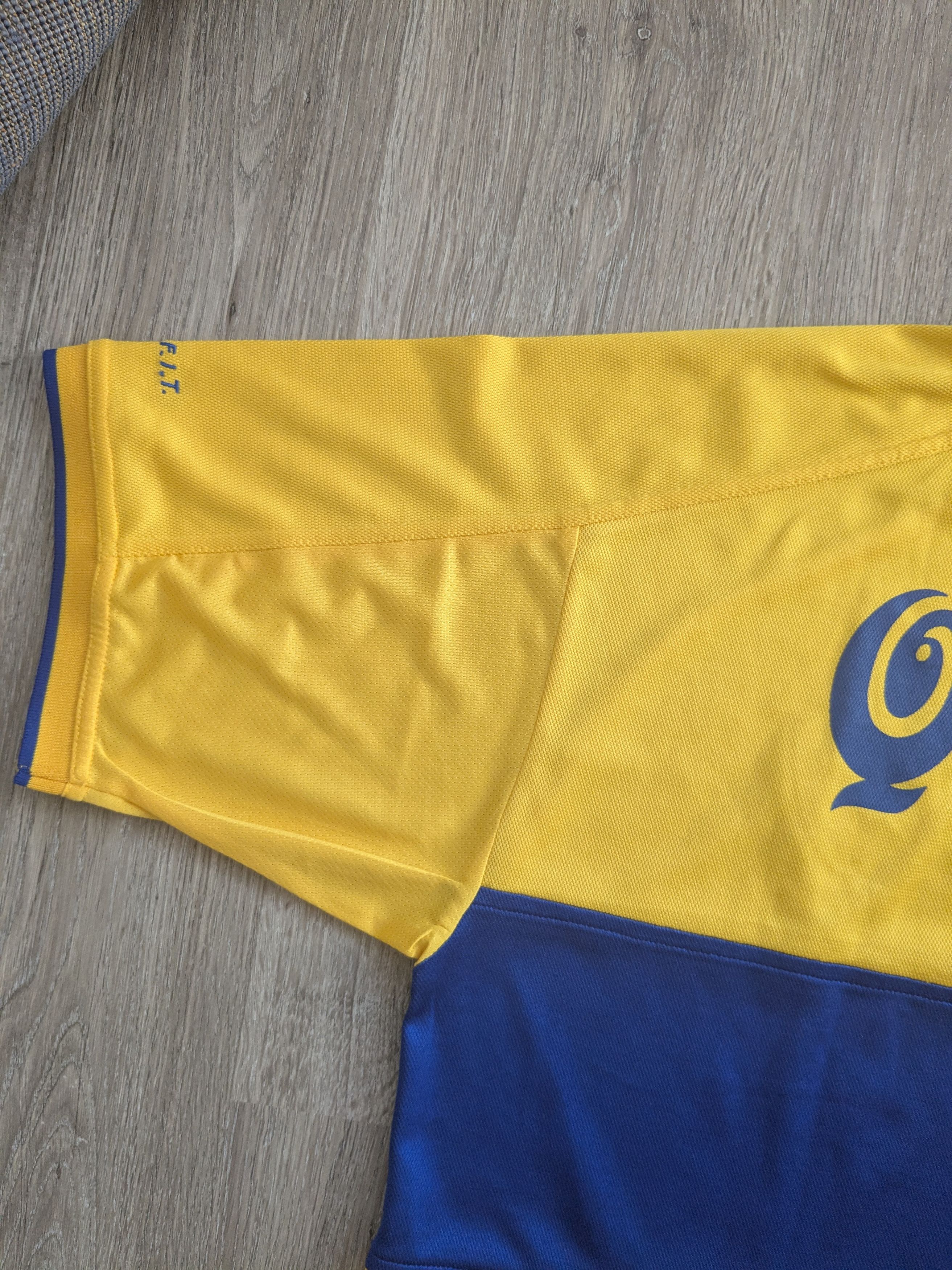 Nike DOUBLE TAG 2000/01 BOCA JUNIORS AWAY SHIRT (L) NIKE Size US L / EU 52-54 / 3 - 16 Thumbnail