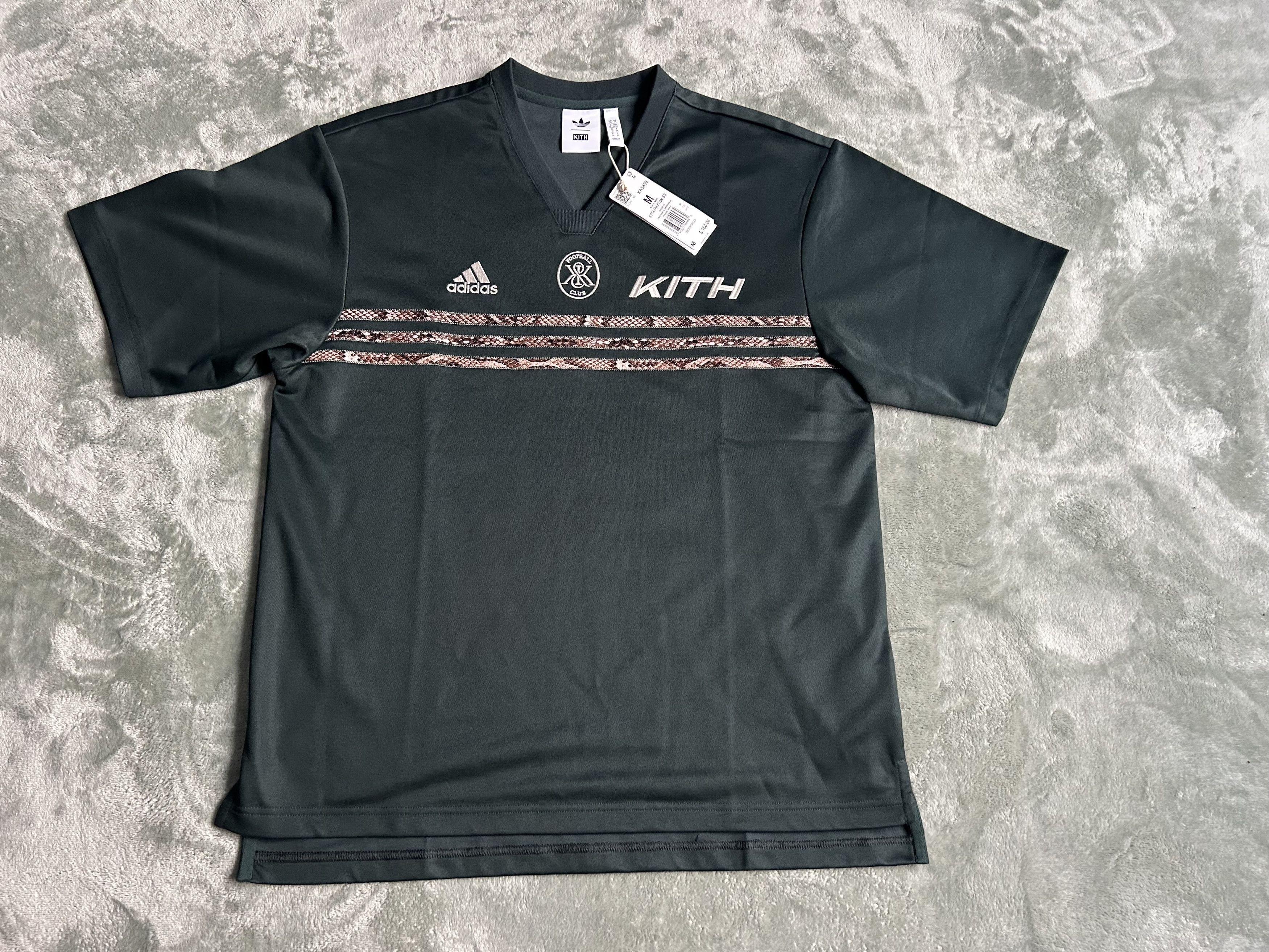 Adidas × Kith Kith x Adidas Football Python Jersey (NWT) — Size Medium Size US M / EU 48-50 / 2 - 4 Thumbnail