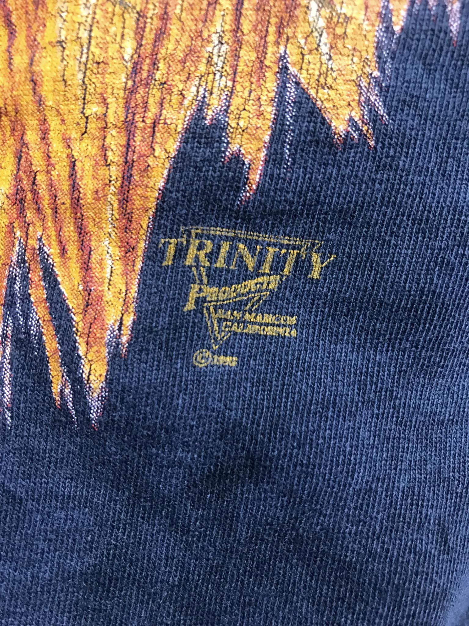 Trinity The Label Rare Vintage 90’s MADE AT THE BEACH Lion Big Face Size US XXL / EU 58 / 5 - 4 Thumbnail
