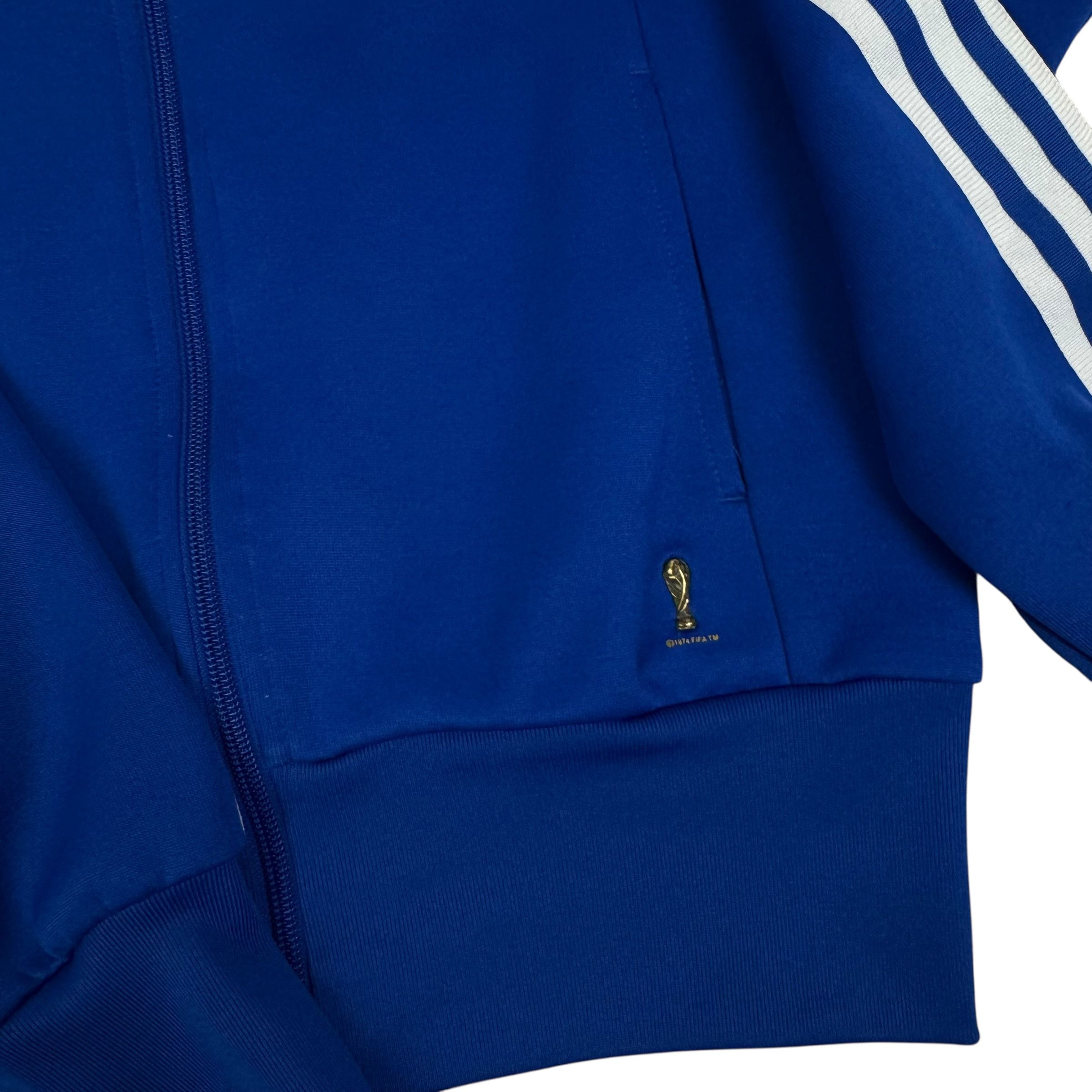 Adidas Adidas Womens Blue Japan National Football Full Zip Jacket S Size S / US 4 / IT 40 - 6 Thumbnail