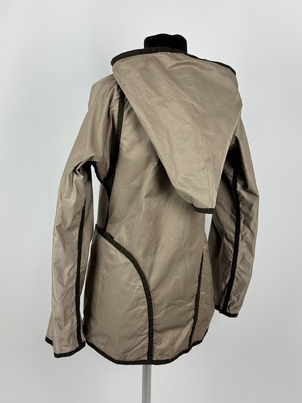 Other Vintage Helene Clement Basel Avant Garde Cotton Blend Jacket Size S / US 4 / IT 40 - 3 Thumbnail