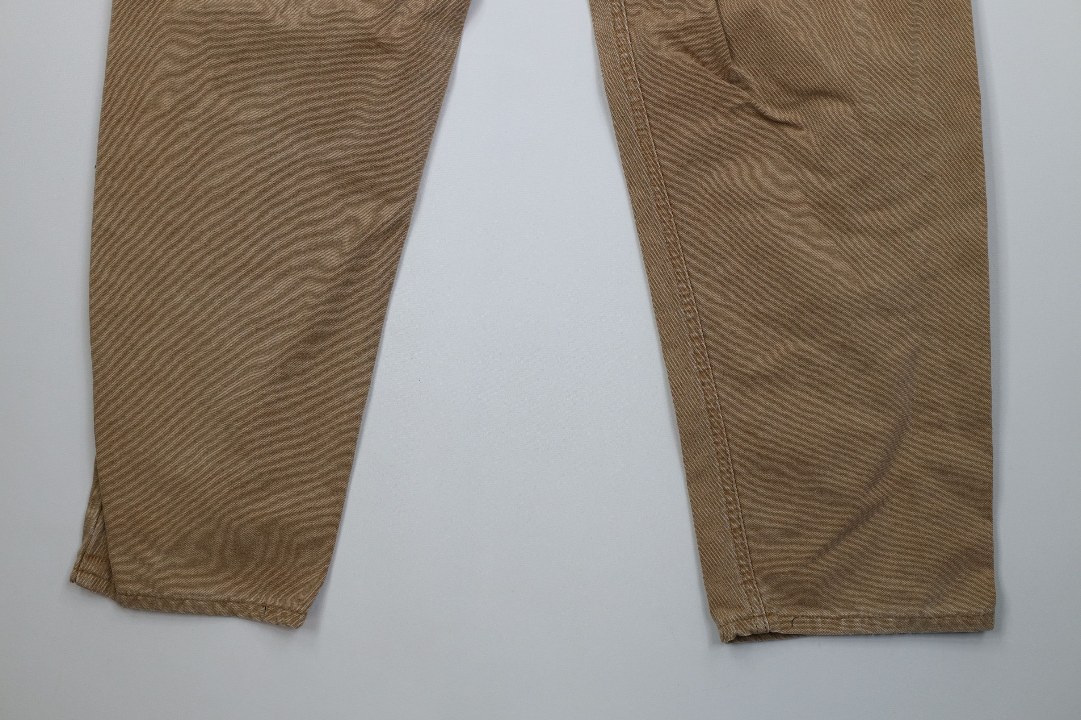 Carhartt Vintage 90s Carhartt Wide Leg Canvas Dungaree Pants USA Size US 40 / EU 56 - 14 Thumbnail