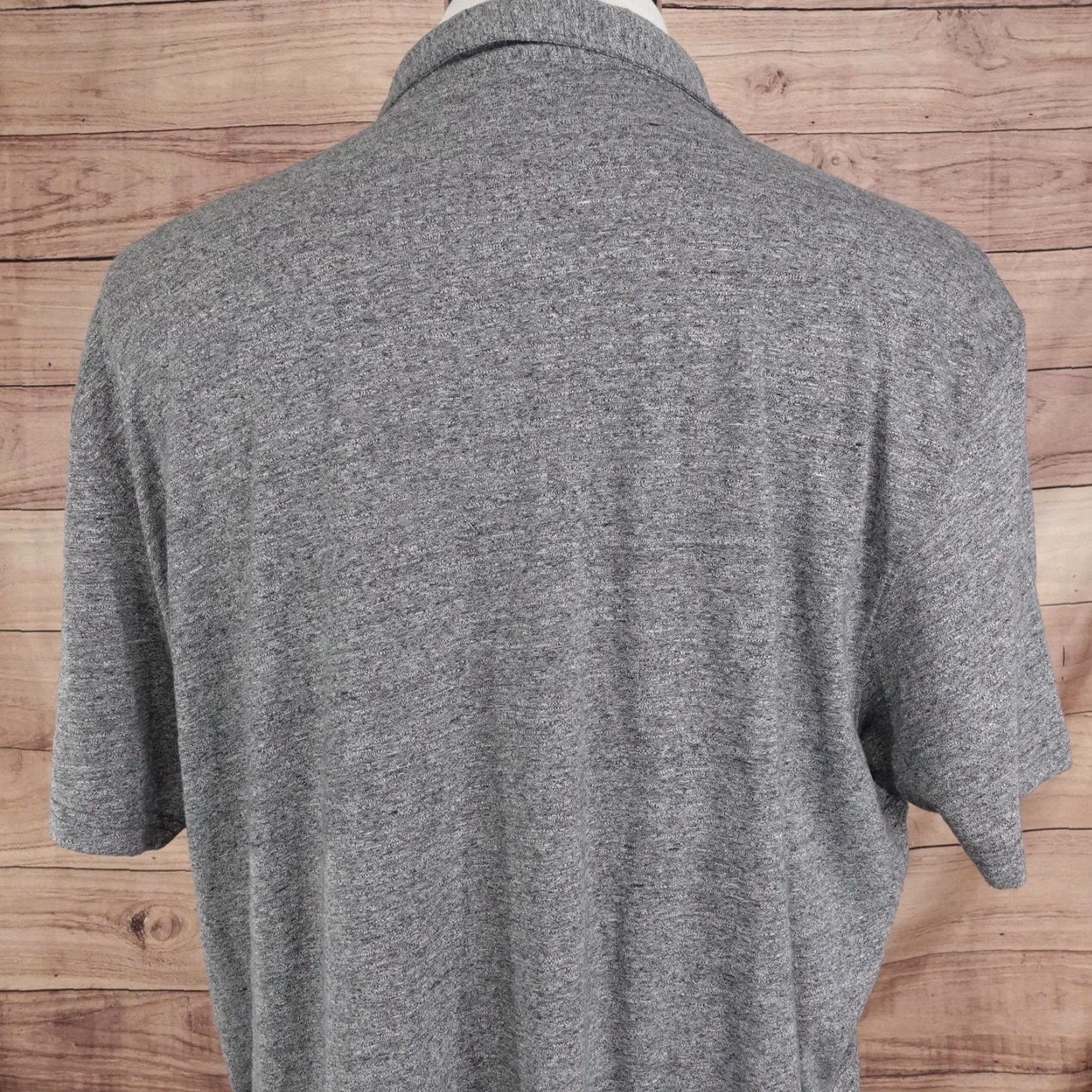 Vintage Zachary Prell Polo Shirt Mens 2XL Gray Heather Short Sleeve Modal Blend Size US XXL / EU 58 / 5 - 5 Thumbnail