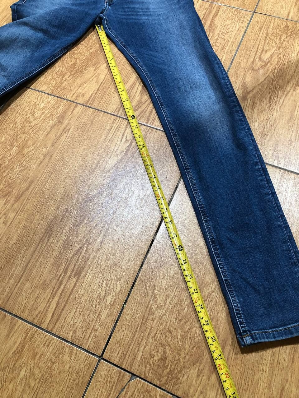Diesel Diesel Sleenker Men Skinny Blue Denim Jeans Size US 32 / EU 48 - 16 Thumbnail