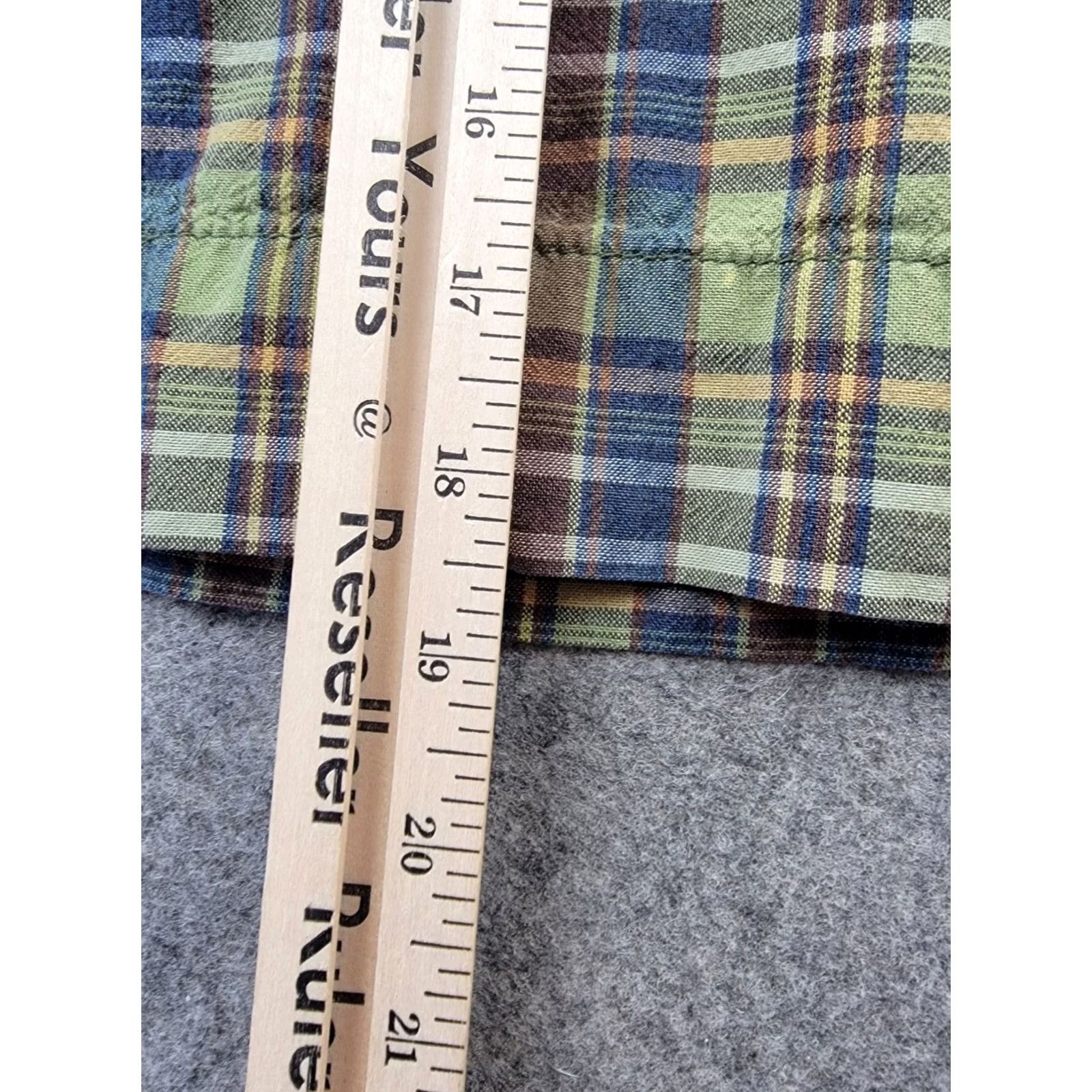 Polo Ralph Lauren Polo Ralph Lauren Shorts Mens 36 Green Plaid Cotton Casual Size US M / EU 48-50 / 2 - 5 Thumbnail