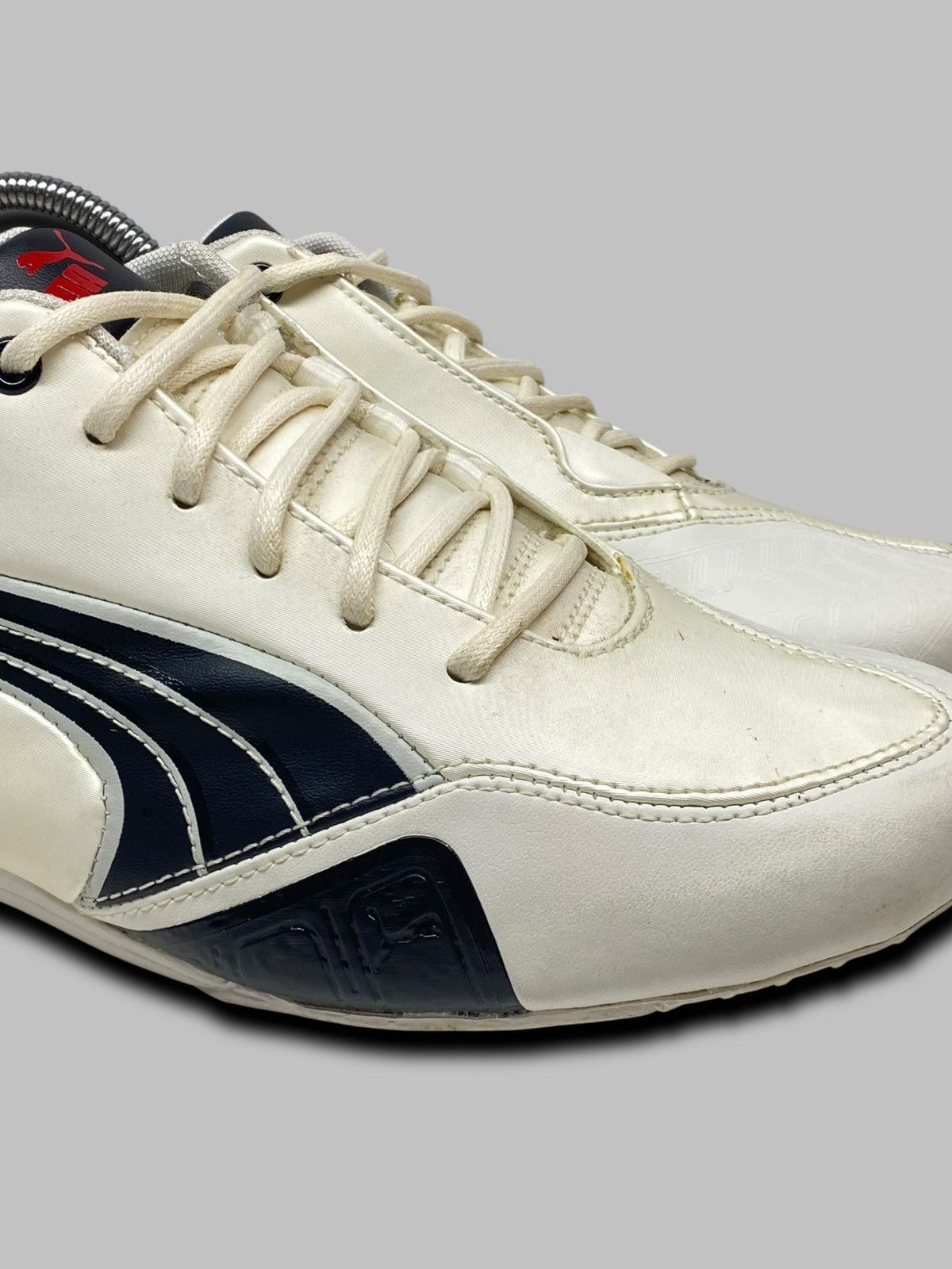 Puma PUMA SPEEDCAT 2000s VINTAGE WHITE LEATHER SNEAKERS Size US 8.5 / EU 41-42 - 7 Thumbnail