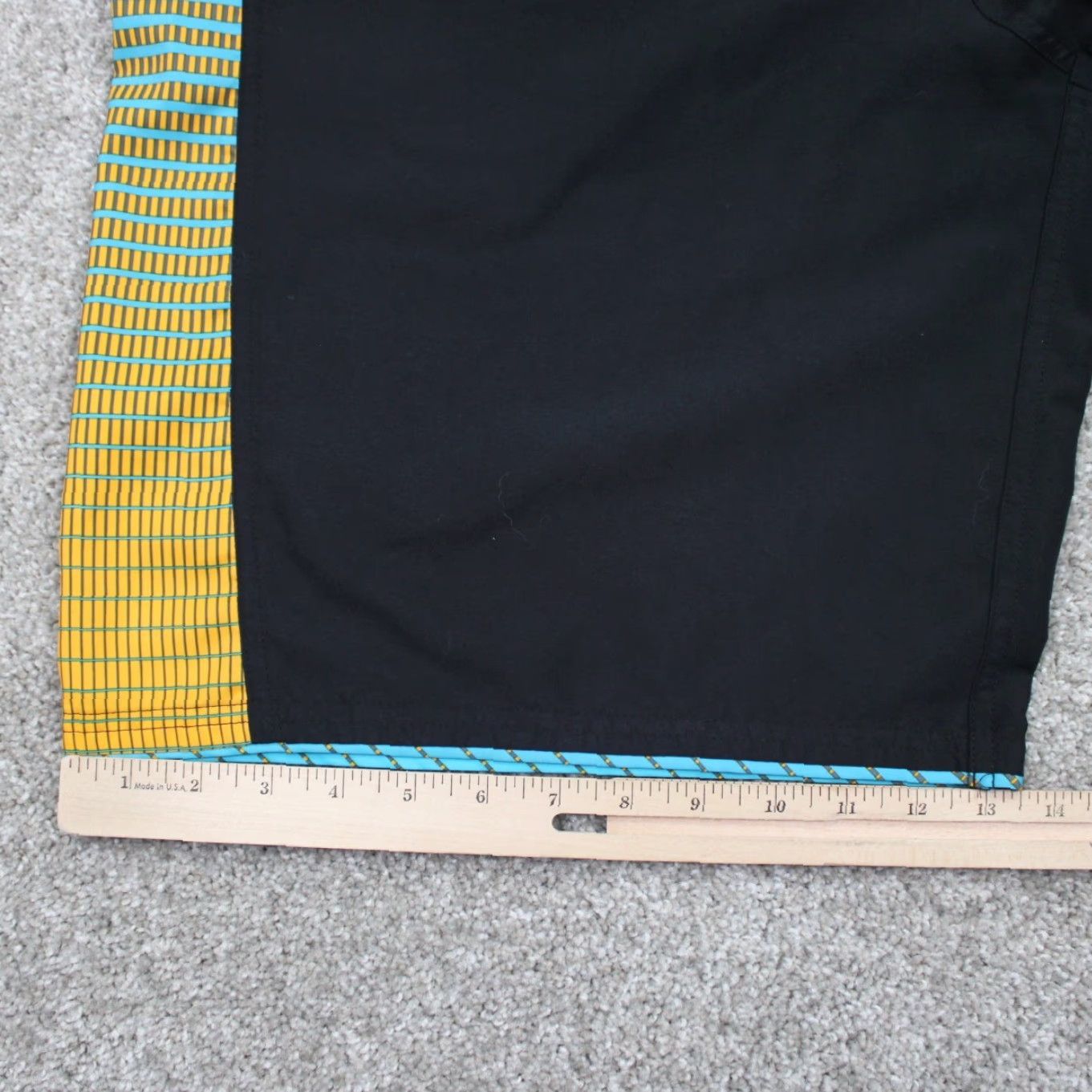 Nike Nike Swim Trunks Mens XL Black/Blue Lined Polyester Drawstring 11" Inseam Trunks Size ONE SIZE - 5 Thumbnail