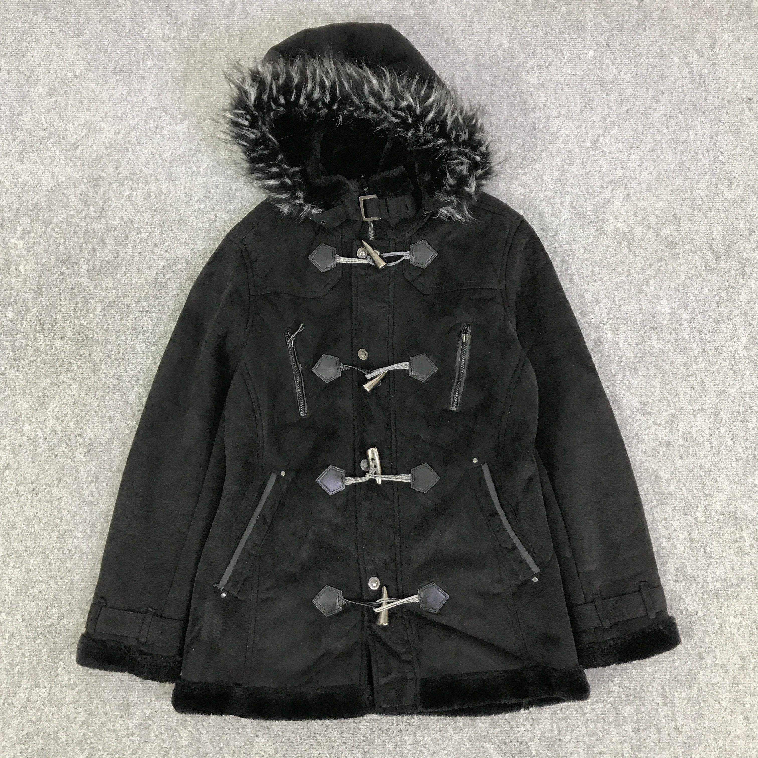 If Six Was Nine ROUSHATTE DESIGN PUNK JAPAN FUR HOODIES JACKET K77B19 Size US M / EU 48-50 / 2 - 1 Thumbnail