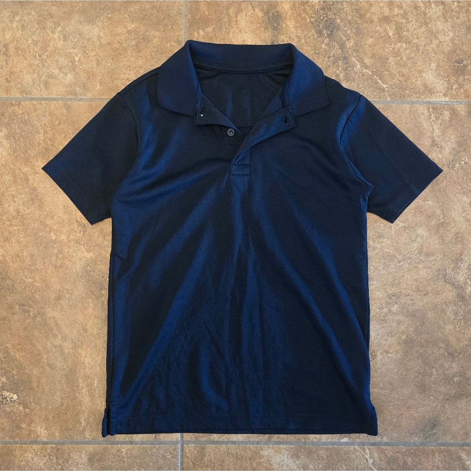 Other Dark Navy Polo Short Sleeve Size ONE SIZE - 1 Thumbnail