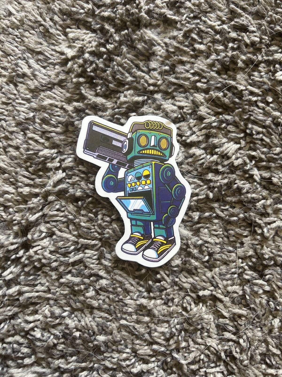 Hypebeast Sticker Robot Sticker Size ONE SIZE - 1 Thumbnail
