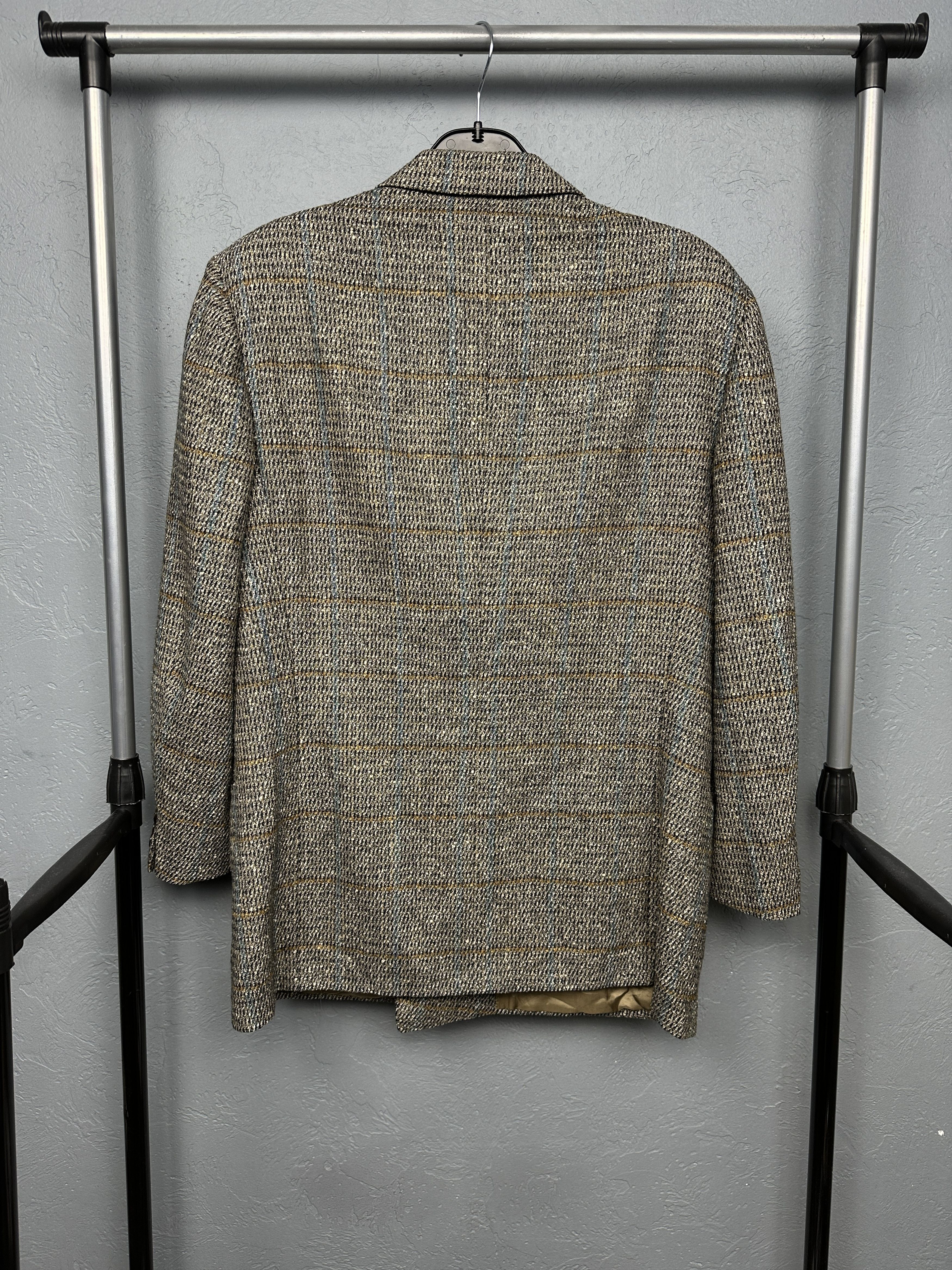 Canali Canali Vintage Double Breasted Wool Silk Blazer Jacket Size US L / EU 52-54 / 3 - 7 Thumbnail
