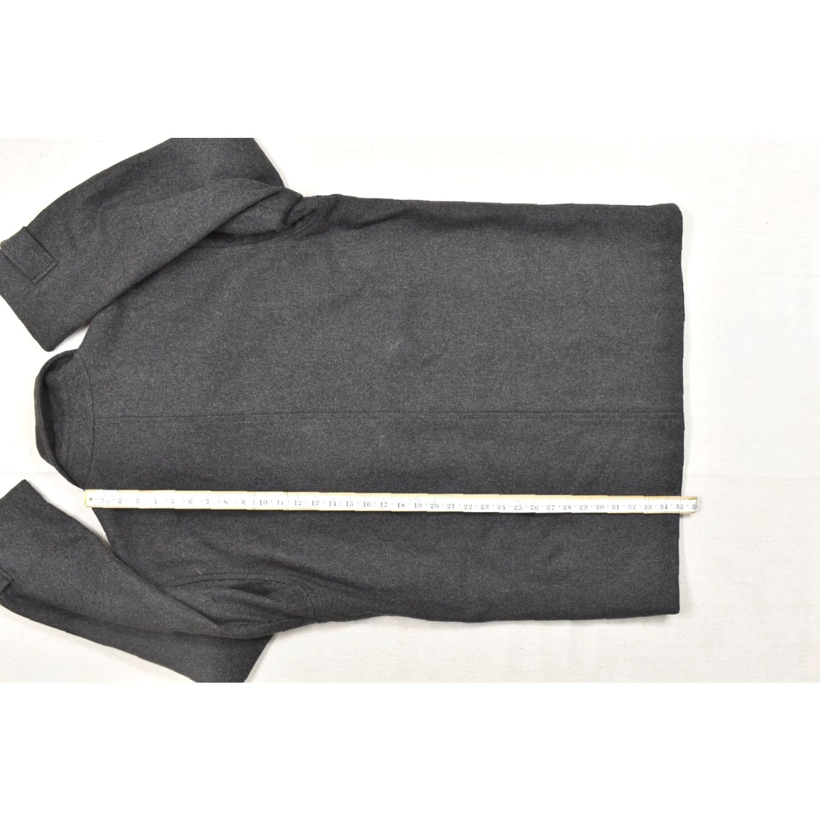 Eddie Bauer Eddie Bauer Mens XL Tall Gray Wool Blend Full Zip Field Jacket Peacoat Jacket Mens XL Gray Wool Blend Full Zip Peacoat Size US XL / EU 56 / 4 - 4 Thumbnail