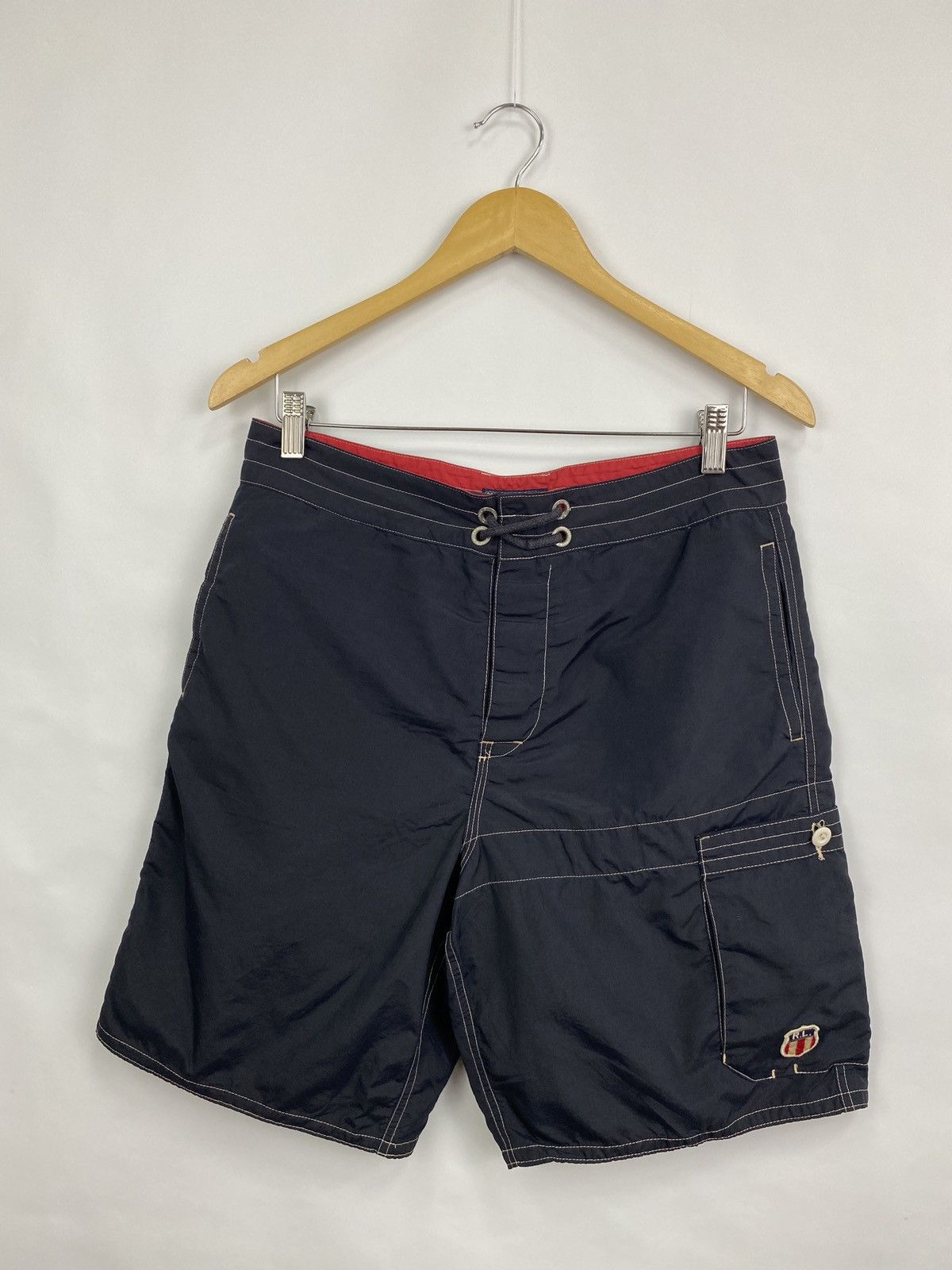 Polo Ralph Lauren 🇺🇸 Vintage Polo Ralph Lauren Nylon Shorts Casual Streetwear Size US 30 / EU 46 - 2 Thumbnail