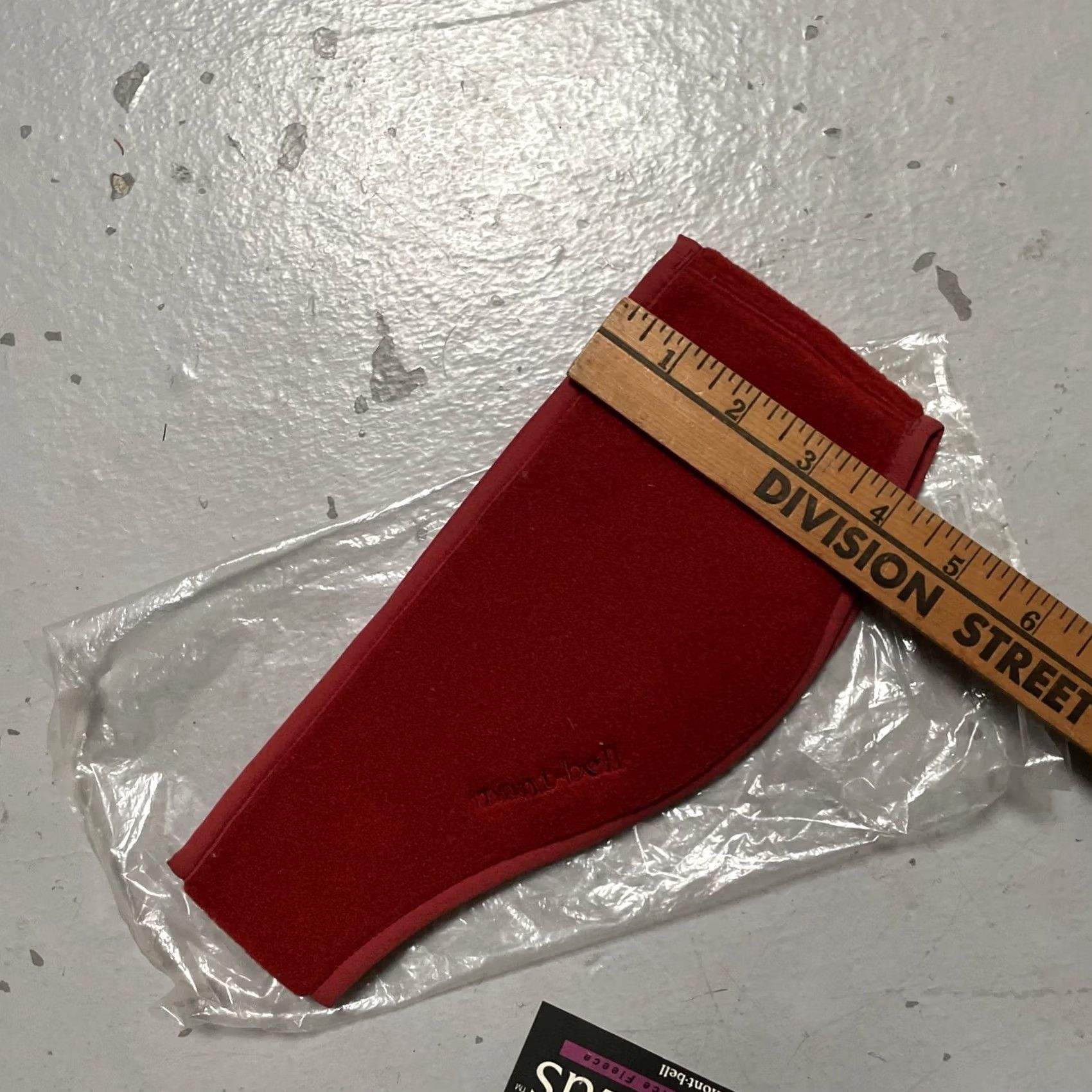 Montbell MONTBELL Climaplus Fleece Ear Warmer Headband One Size NWT Made In Japan Dark Red Unisex Headband Mens Womens Boys Girls Size US M / EU 48-50 / 2 - 6 Thumbnail