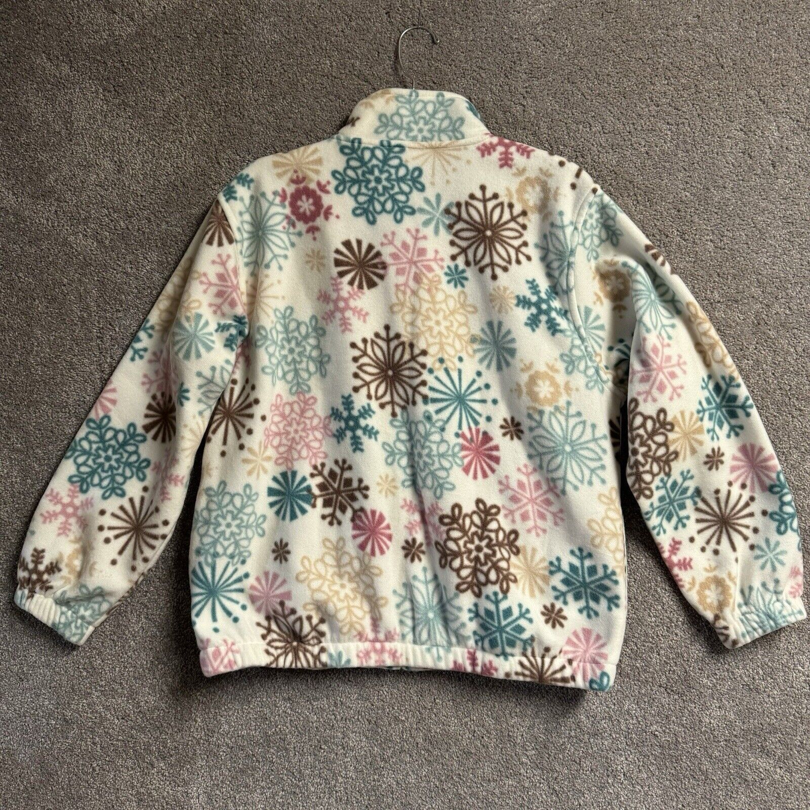 Other 90s Y2K Petite S Fleece Full Zip Jacket Sequins Beaded Size S / US 4 / IT 40 - 11 Thumbnail
