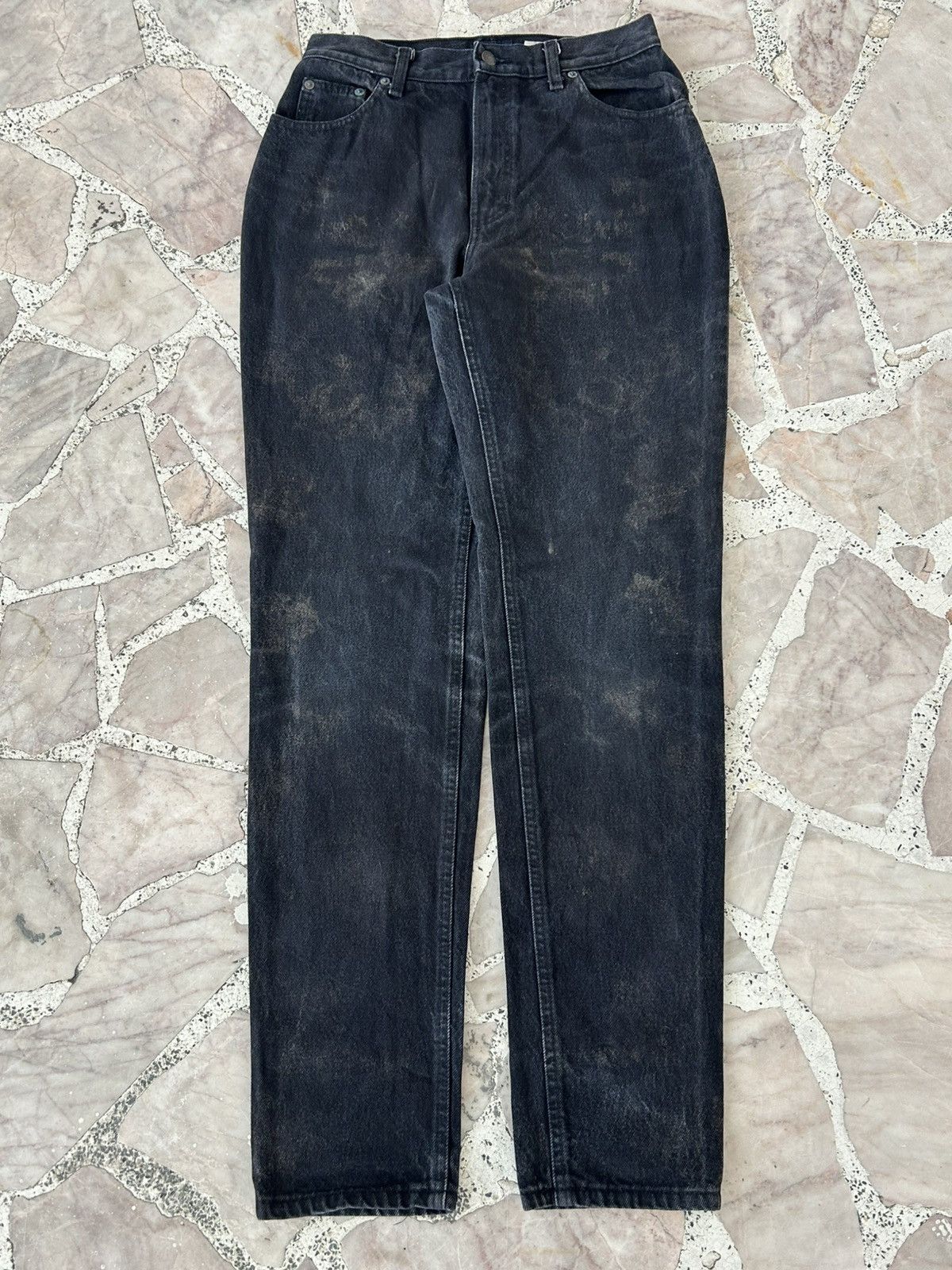 Gap Gap Slim Fit Faded Black Denim Size US 28 / EU 44 - 1 Thumbnail