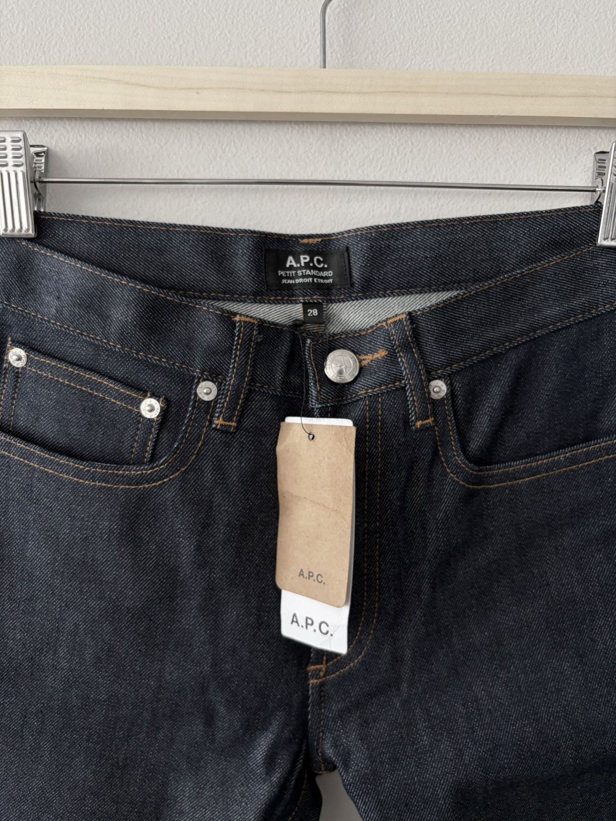 A.P.C. A.P.C New Standard Jean Droit Etroit Size US 28 / EU 44 - 3 Thumbnail