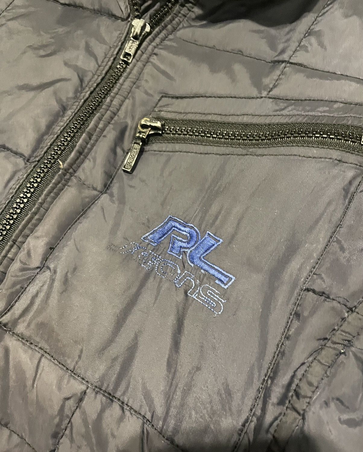 Polo Ralph Lauren × Ralph Lauren Vintage early 2000’s ladies POLO Ralph Lauren Jeans puffer Size L / US 10 / IT 46 - 4 Thumbnail