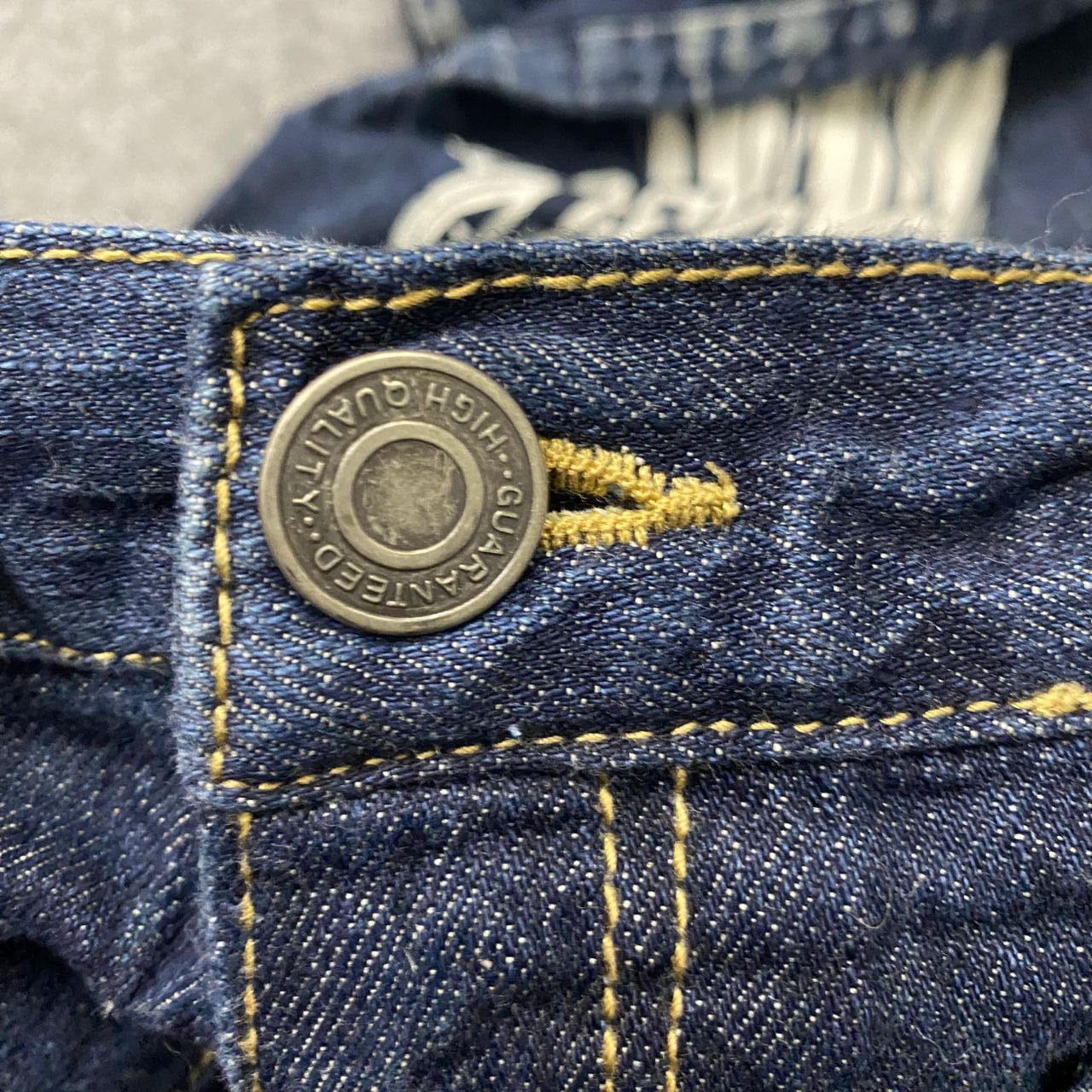 If Six Was Nine Vintage Back & Forth Double waist Distressed Denim Size US 38 / EU 54 - 12 Thumbnail