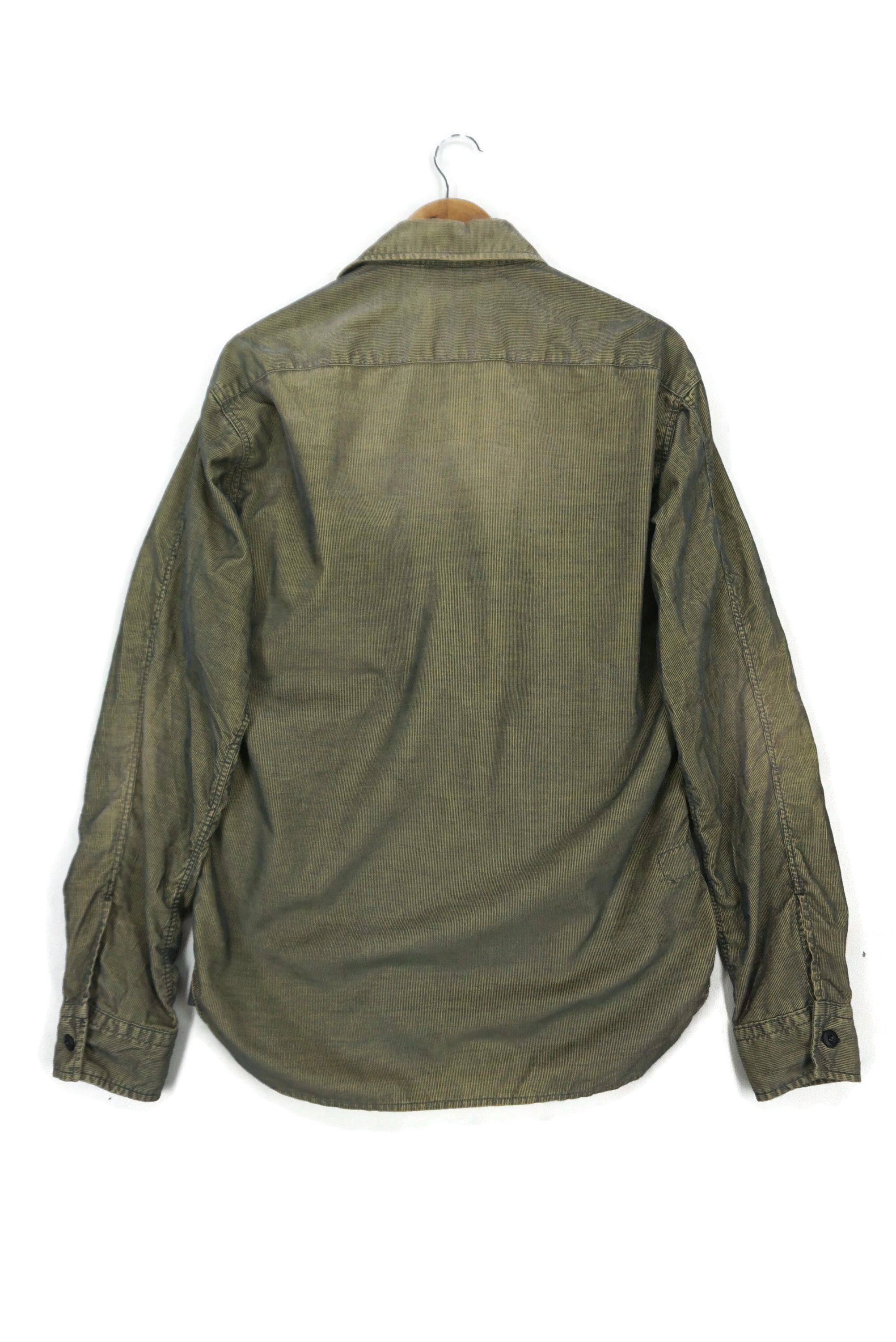 Mason's Iridescent Shirt Patchwork Twill Fabric Made in Italy Size US L / EU 52-54 / 3 - 2 Thumbnail