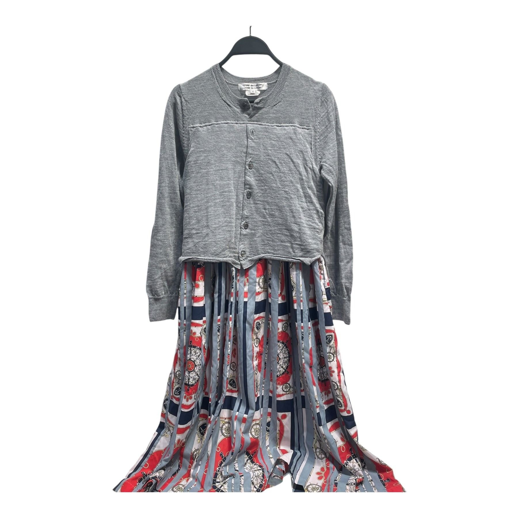 Comme des Garcons Archive Knit Layered Dress Size XS / US 0-2 / IT 36-38 - 1 Thumbnail