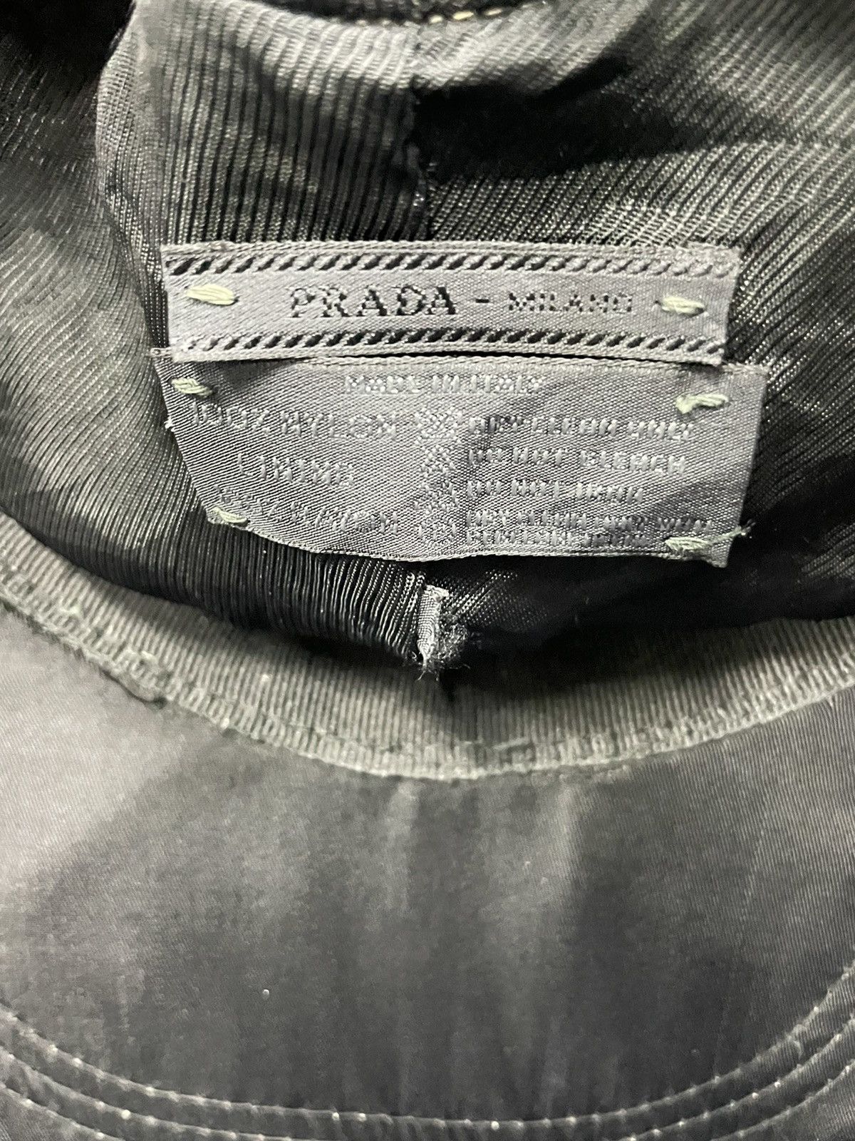 Prada Authentic Luxury Prada Nylon Cap Size ONE SIZE - 4 Thumbnail