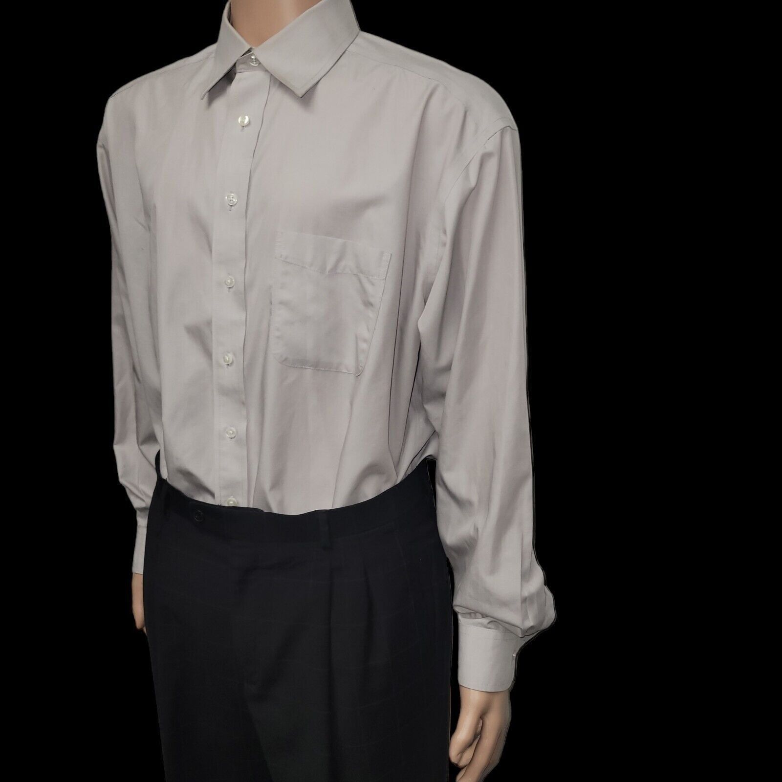 Roundtree & Yorke Roundtree Yorke Gold Label Fitted Dress Shirt. Size 16.5/34 Size US S / EU 44-46 / 1 - 3 Thumbnail