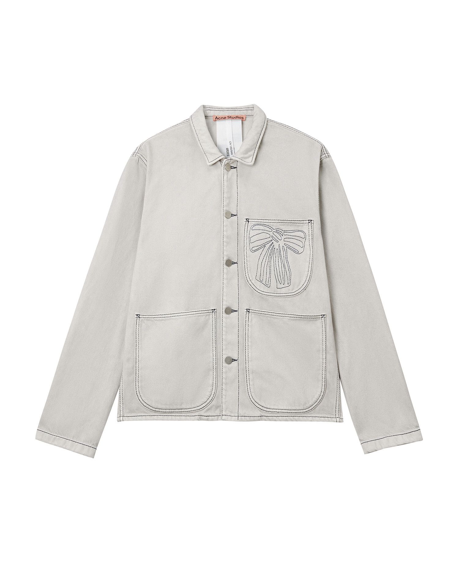 Acne Studios Acne Studios Bow Pattern Pocket Jacket Size US M / EU 48-50 / 2 - 1 Thumbnail