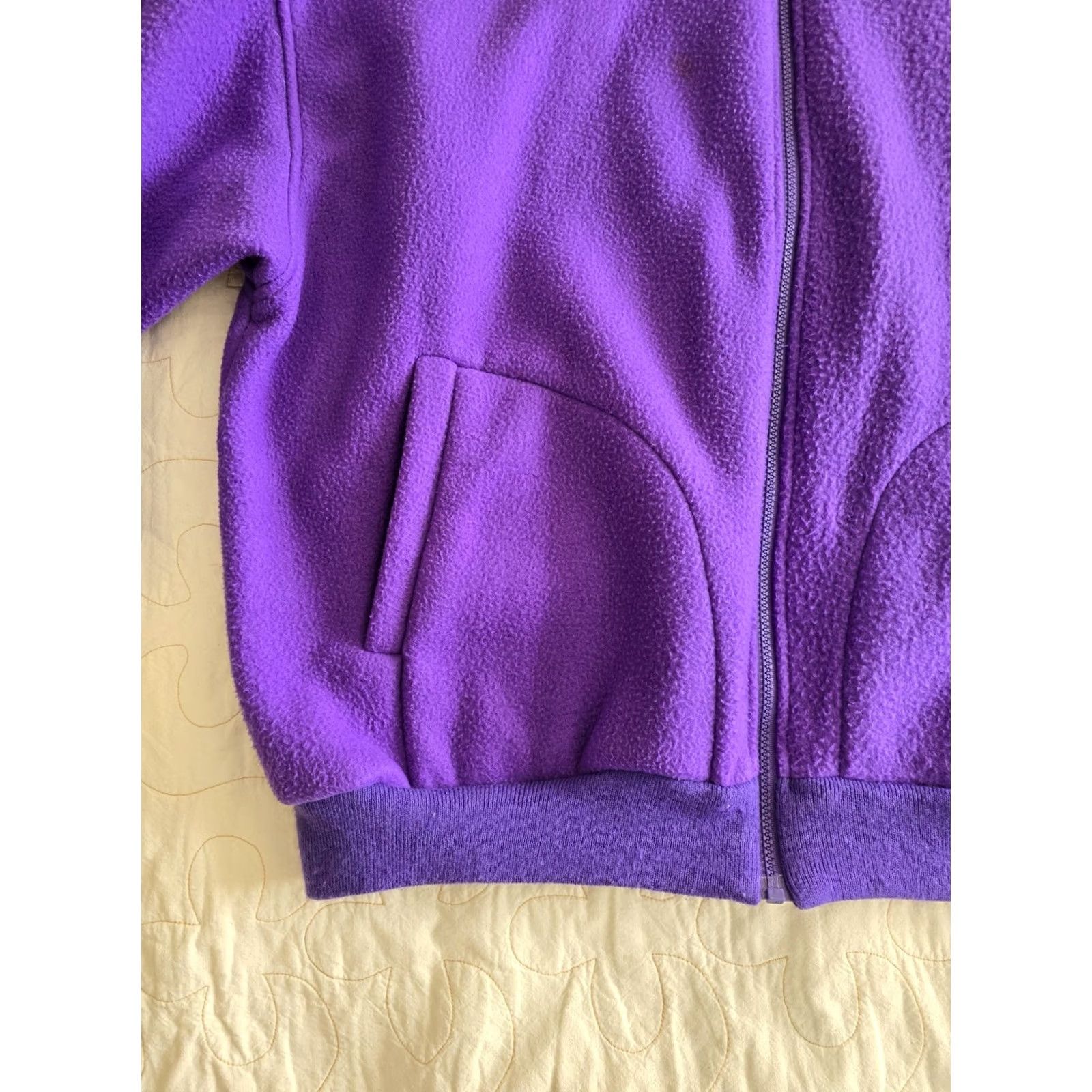 Vintage VINTAGE Cabin Creek Fleece Jacket 2XL Womens Purple 1980s 1990s Plus Size Everyday Androgyny Mens Girls Womens Size XXL / US 16-18 / IT 52-54 - 2 Thumbnail