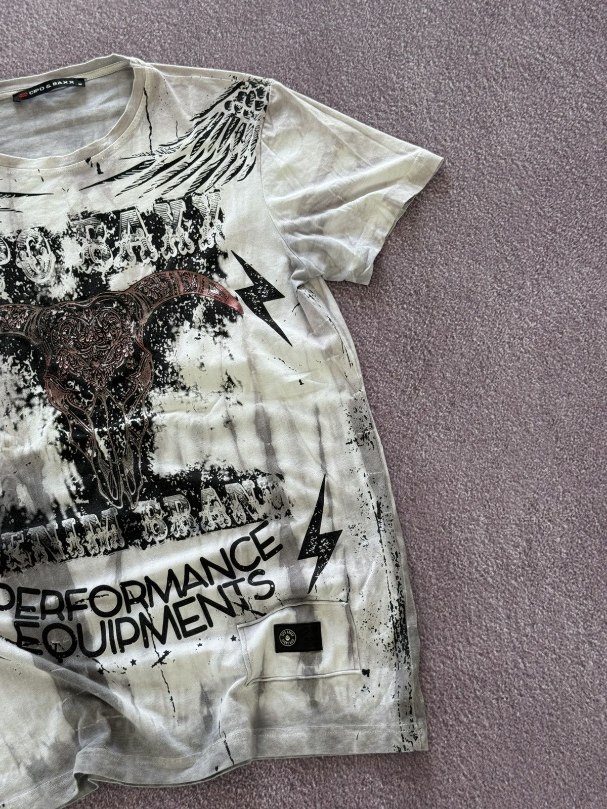 Affliction Y2K Glamour Grunge Punk Metal Cyber Archival T shirt Size US M / EU 48-50 / 2 - 6 Thumbnail