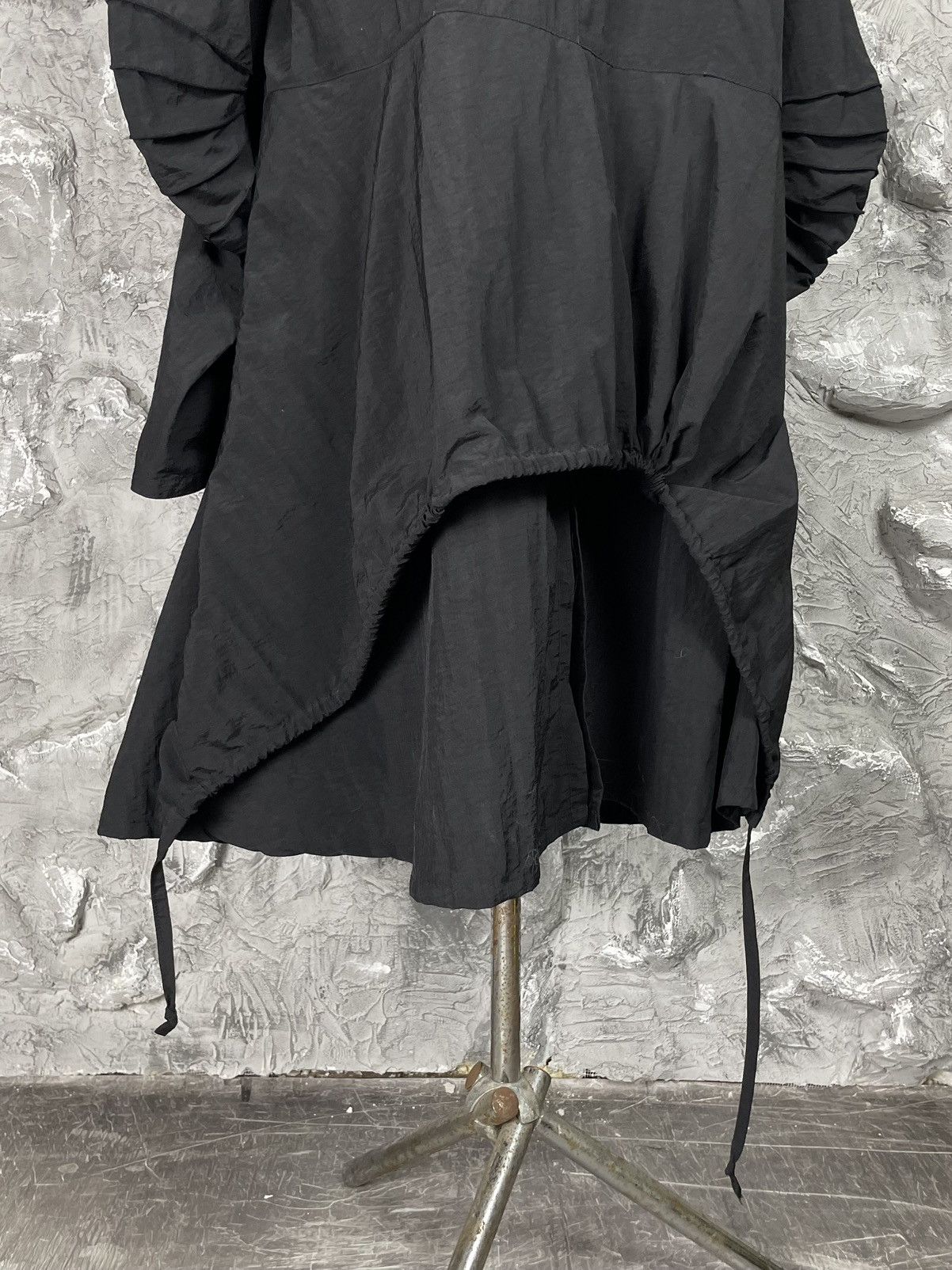 Japanese Brand × Junya Watanabe × Le Grande Bleu (L.G.B.) Vintage Nylon Coat Huge Hood Yohji Issey Miyake Archive Vibe Size US M / EU 48-50 / 2 - 14 Thumbnail