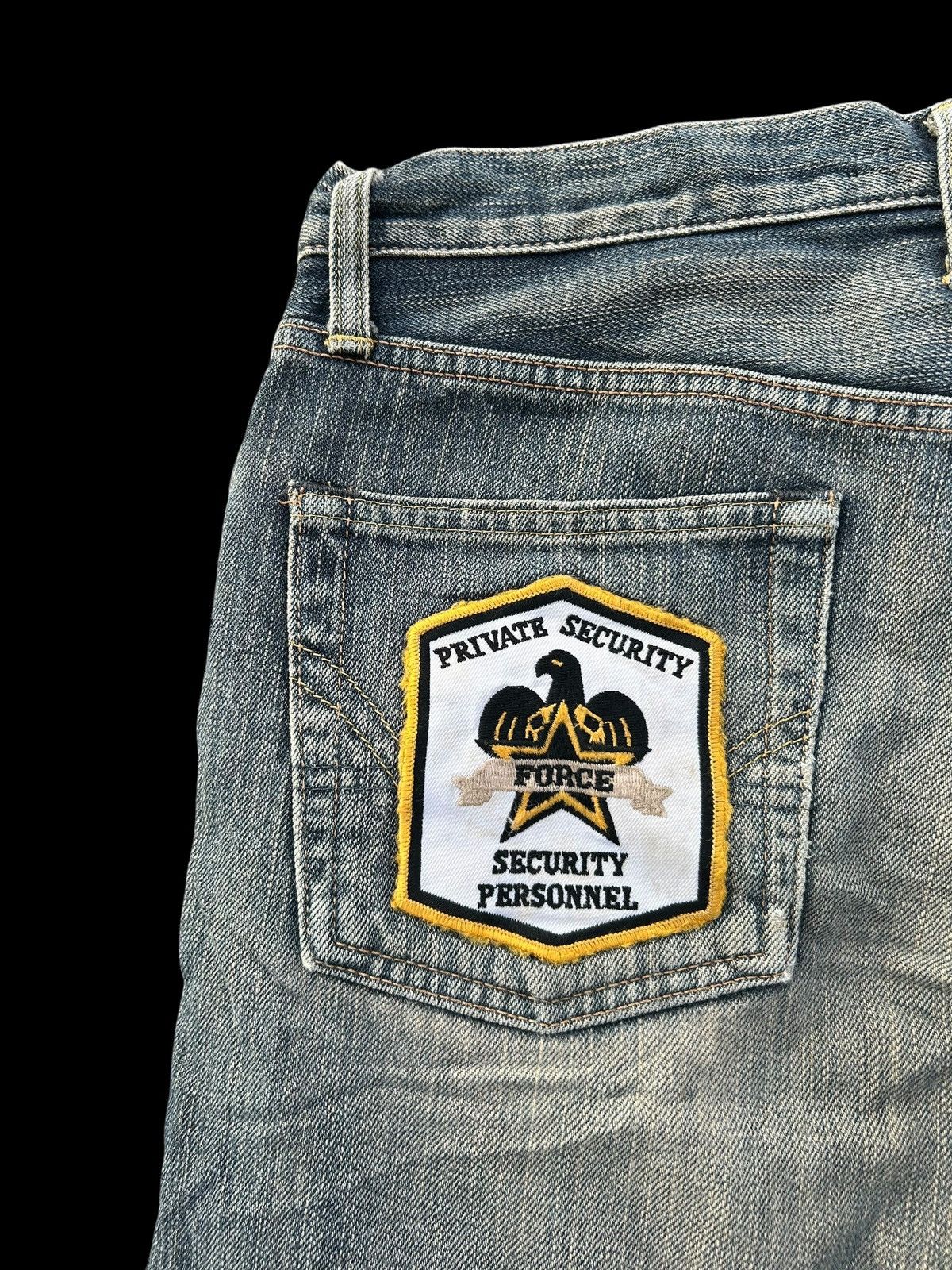 Japanese Brand × Kapital × Vintage Rusty Edwin Selvedge Distressed Short Denim jeans Size US 31 - 7 Thumbnail