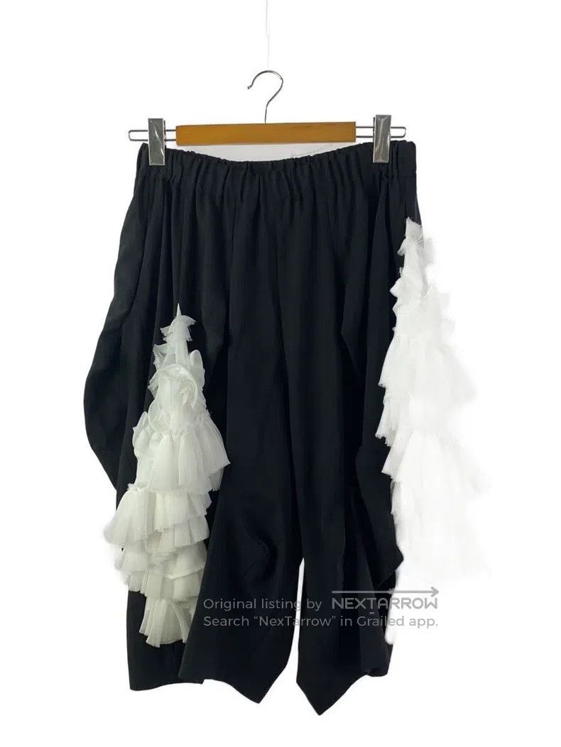 Comme des Garcons Comme Des Garcons size M Black vintage design lace pants Size 22" - 1 Thumbnail
