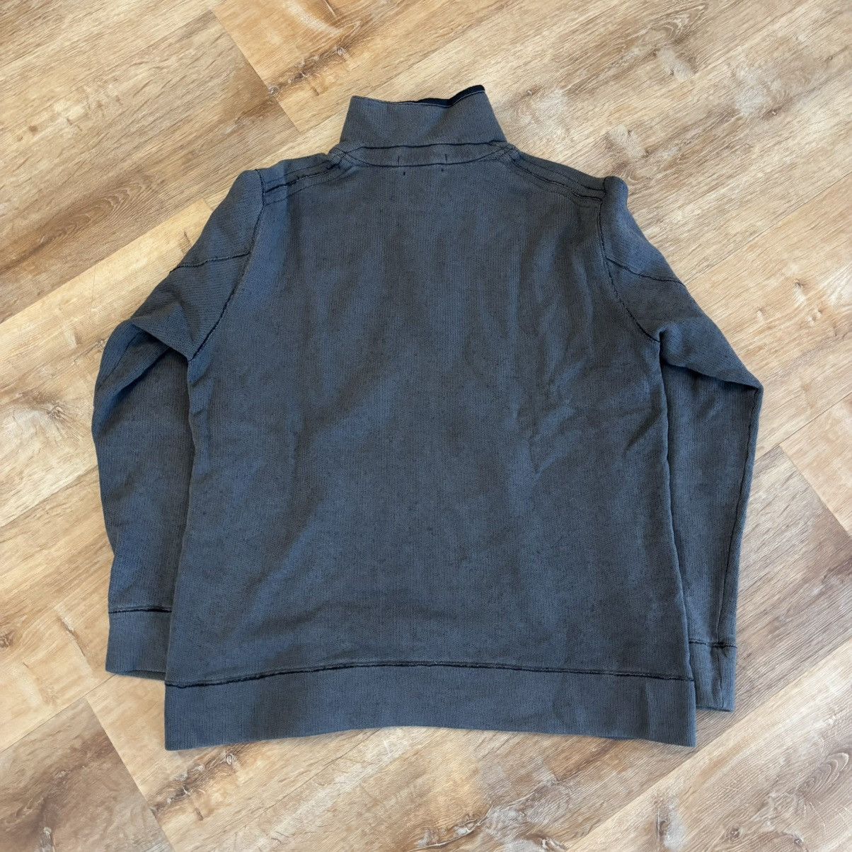 Stone Island Stone Island Grey Knit Quarter Zip Size XL Size US XL / EU 56 / 4 - 2 Thumbnail