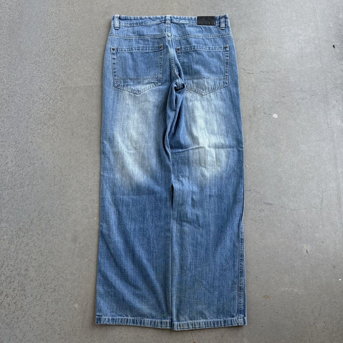 Southpole Vintage Y2K Southpole 34x34 Denim Jeans Baggy Wide Leg Pants Size US 34 / EU 50 - 7 Thumbnail