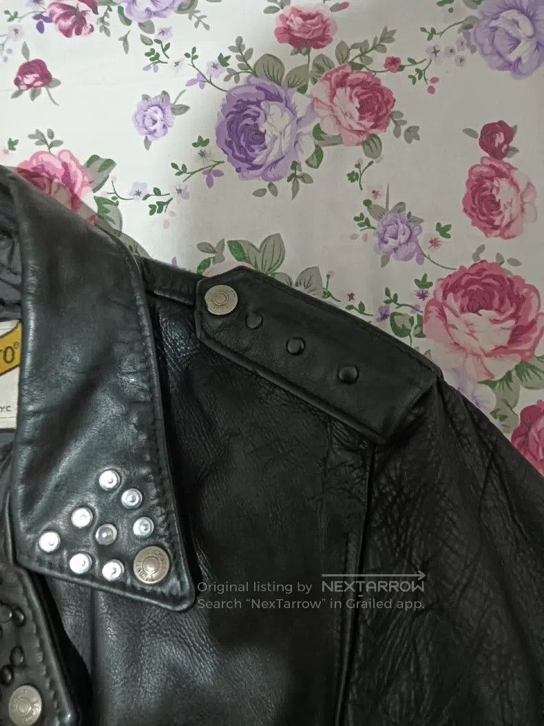 Schott Schott 618 riveted locomotive leather jacket Size US L / EU 52-54 / 3 - 8 Thumbnail