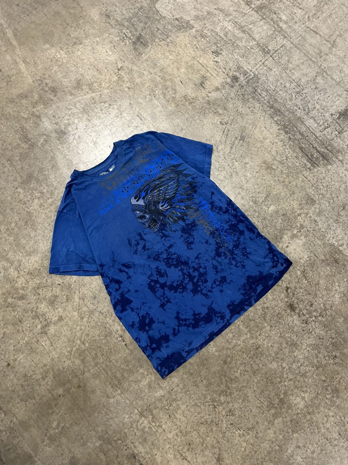 Affliction × Vintage Affliction grunge tee shirt hype rare skater opium Size US XXL / EU 58 / 5 - 1 Thumbnail